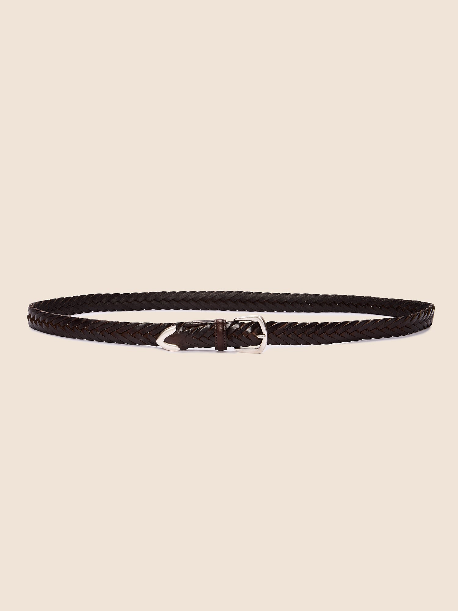 BRAIDED CALFSKIN BELT