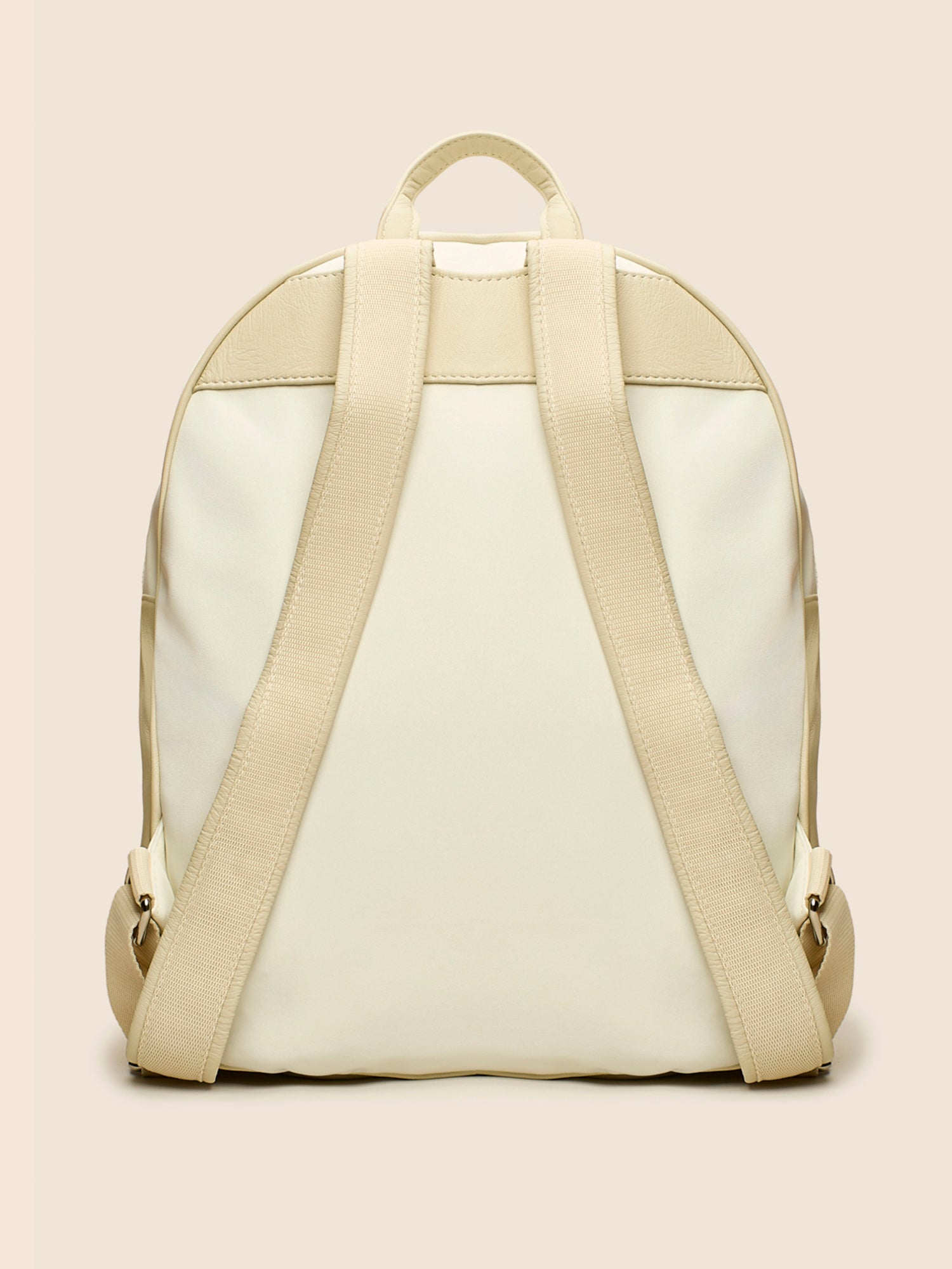 OFF WHITE CALFSKIN TECHNICAL BACKPACK