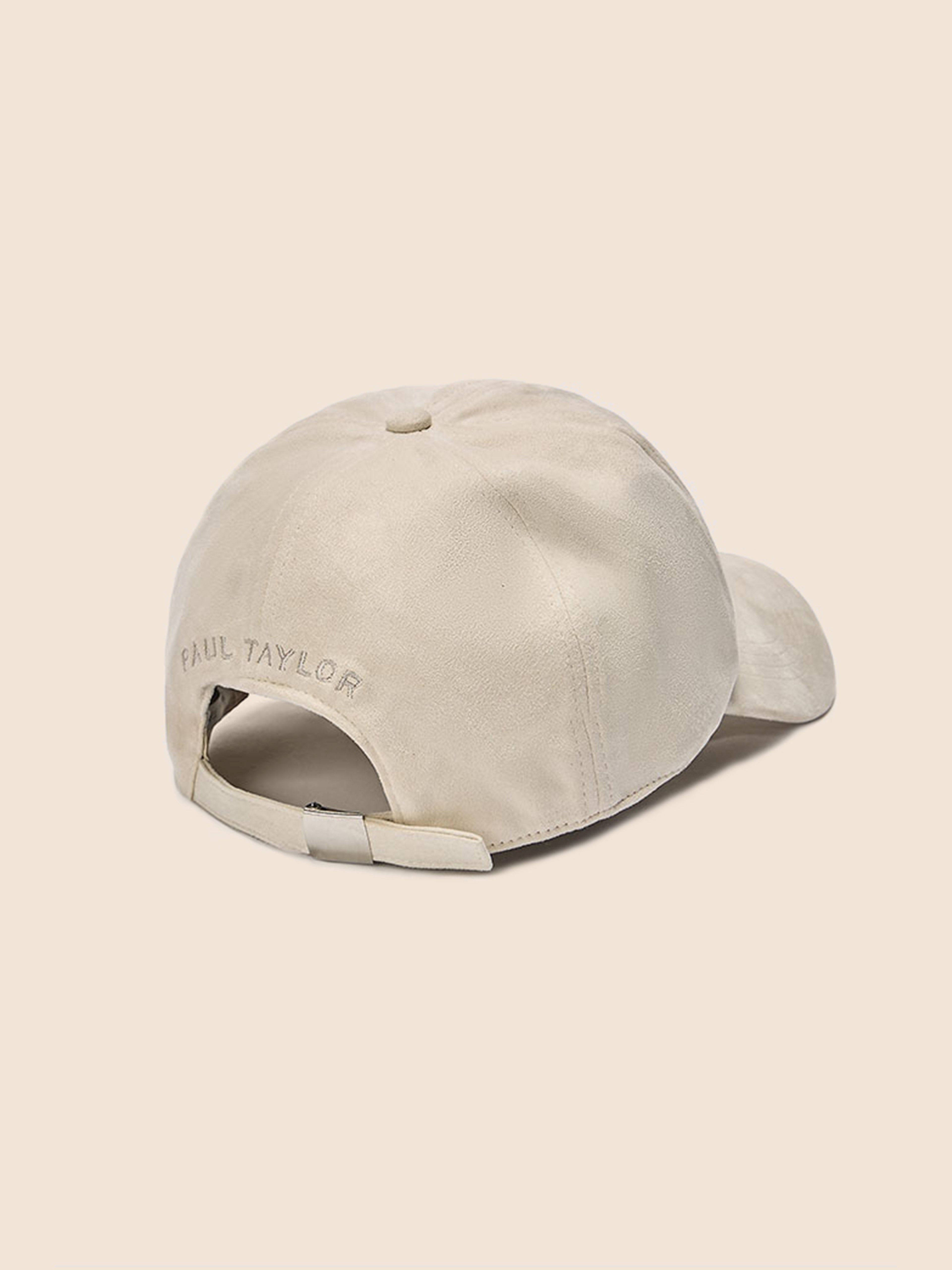 BEIGE SUEDE BASEBALL