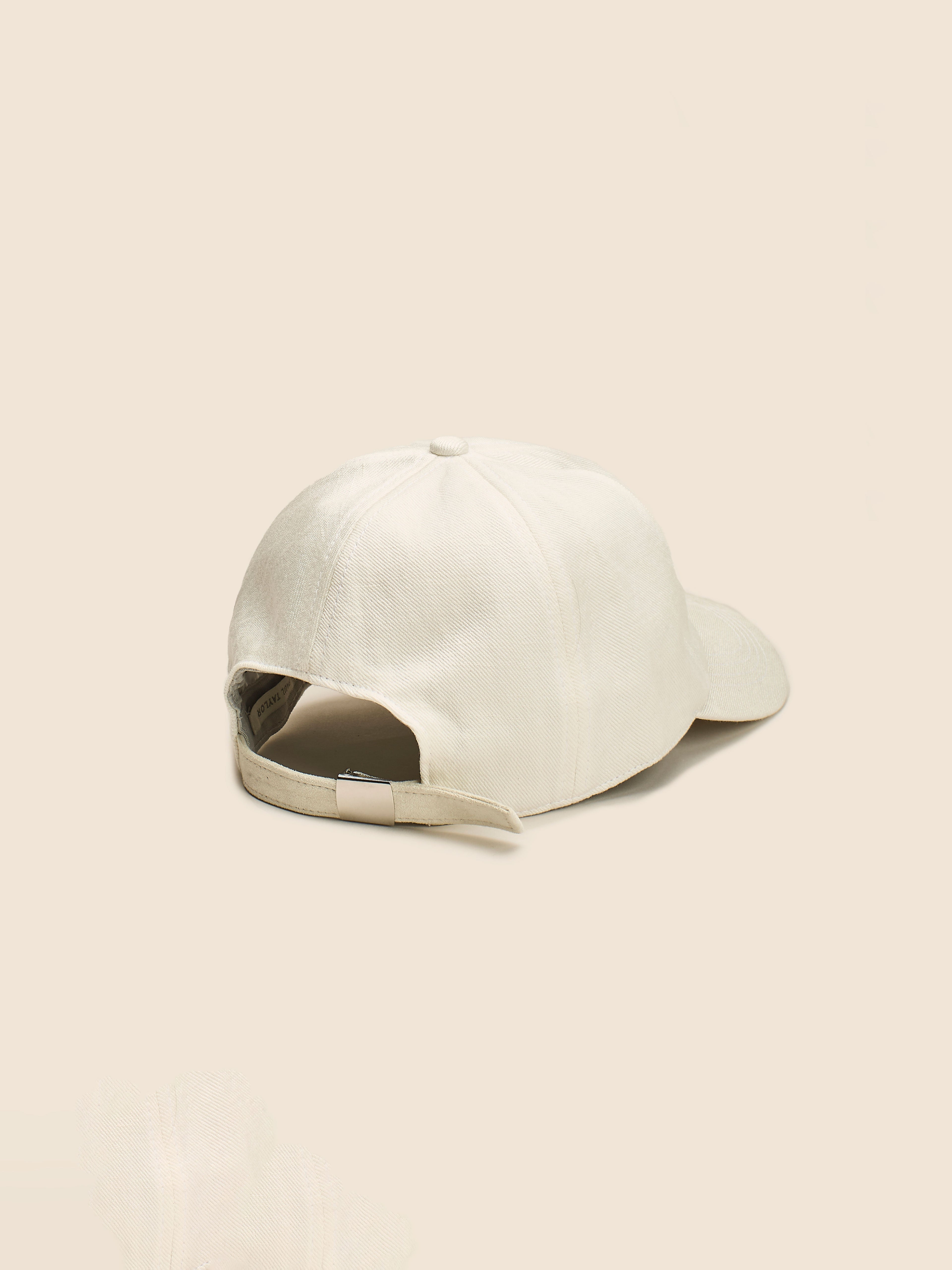 OFF WHITE BASEBALL LOGO EMBROIDERY