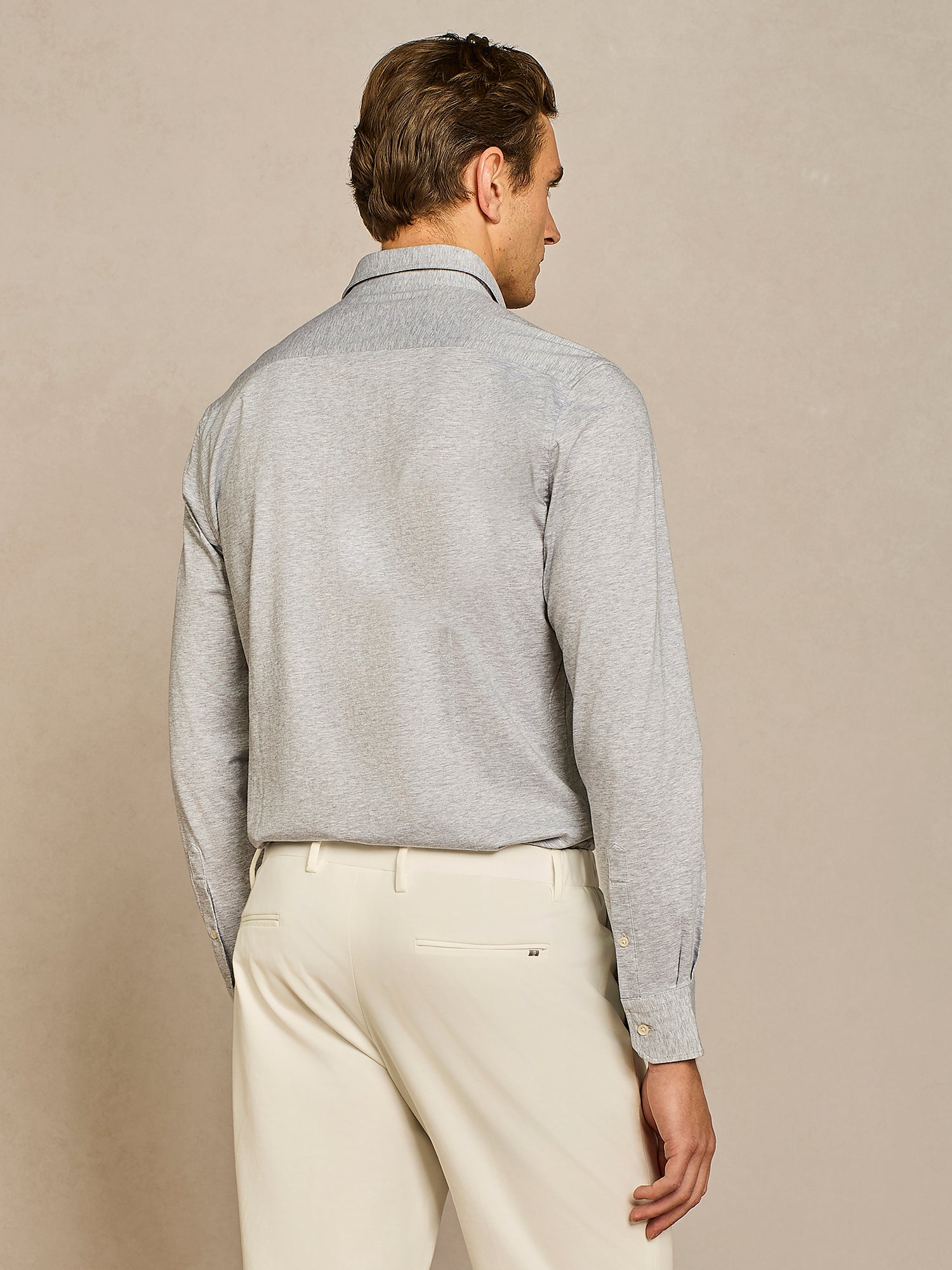 GREY JERSEY SHIRT