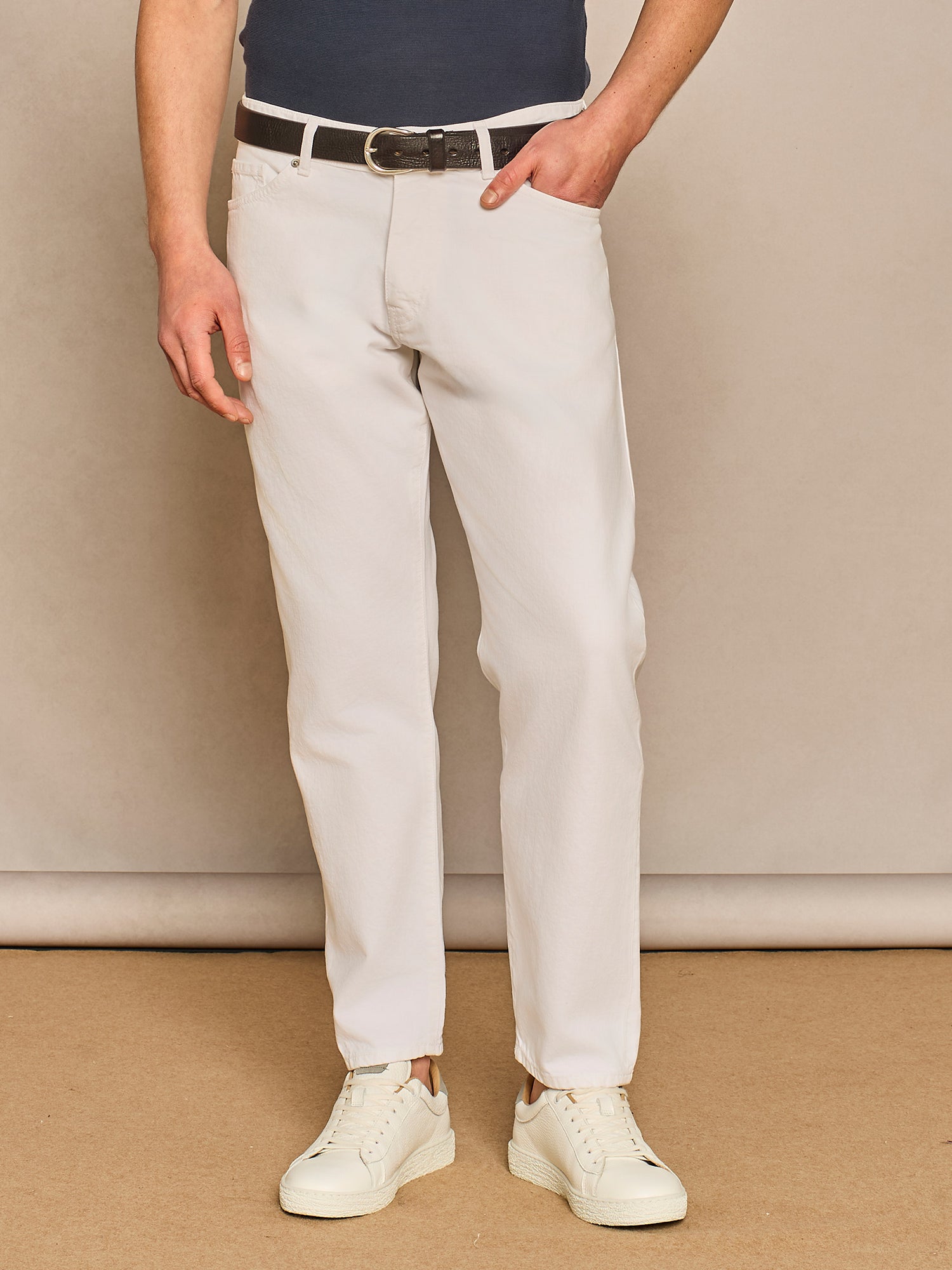 OFF WHITE FIVE POCKETS DENIM TROUSER