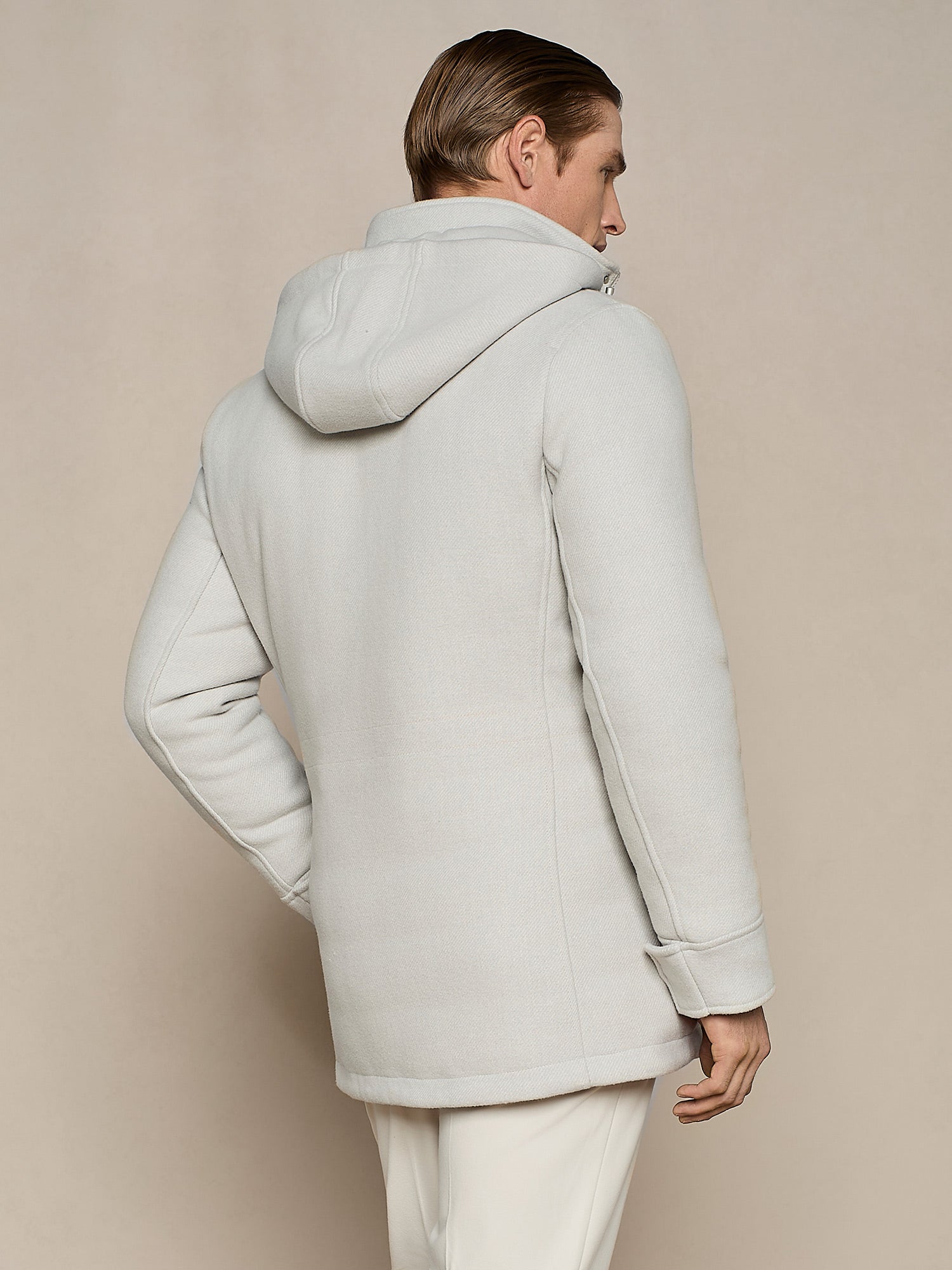 BUTTER WOOL BLEND PADDED PARKA