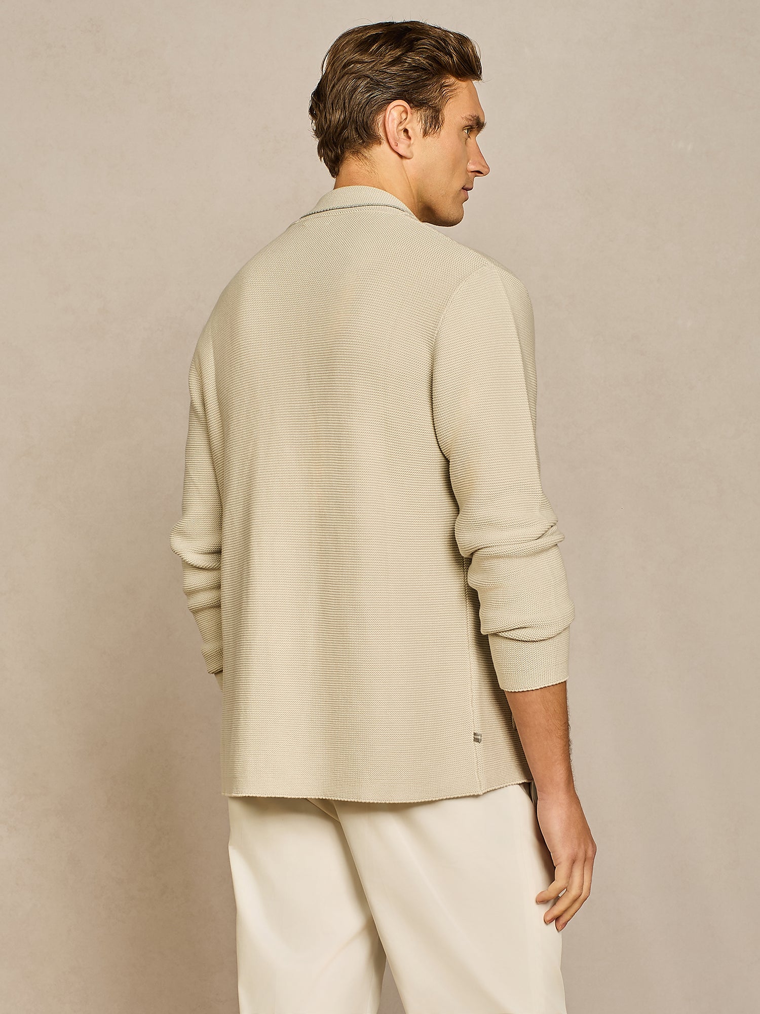 LINKS BUTTER KNIT JACKET