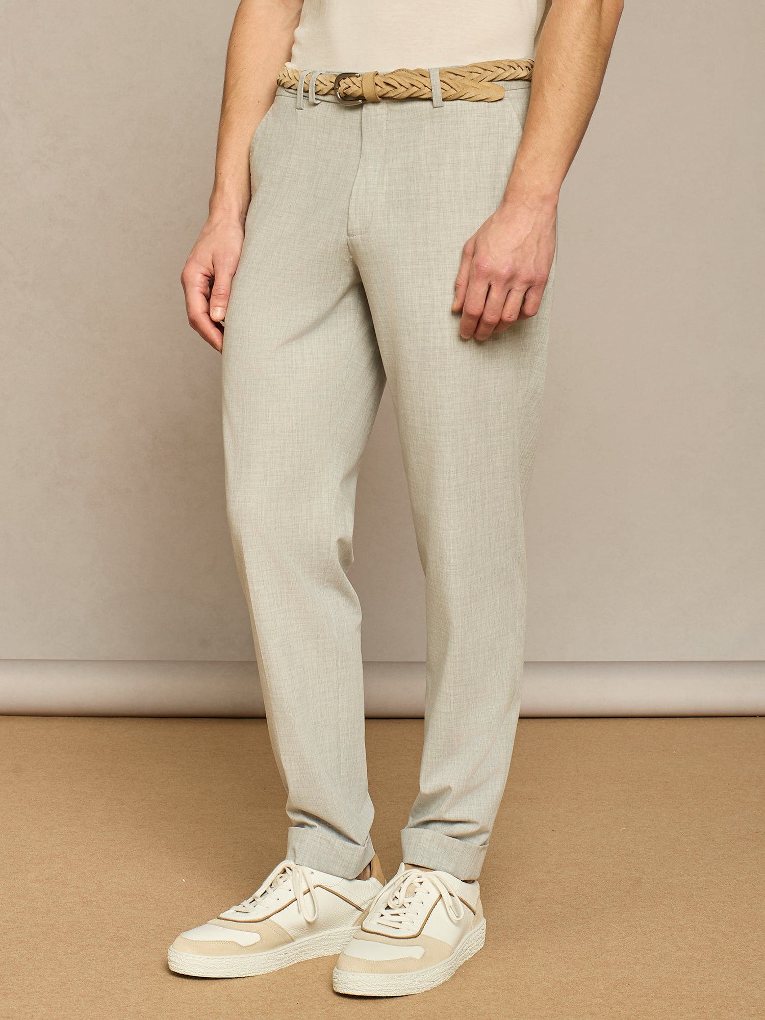 LIGHT GREY SARTORIAL TROUSER