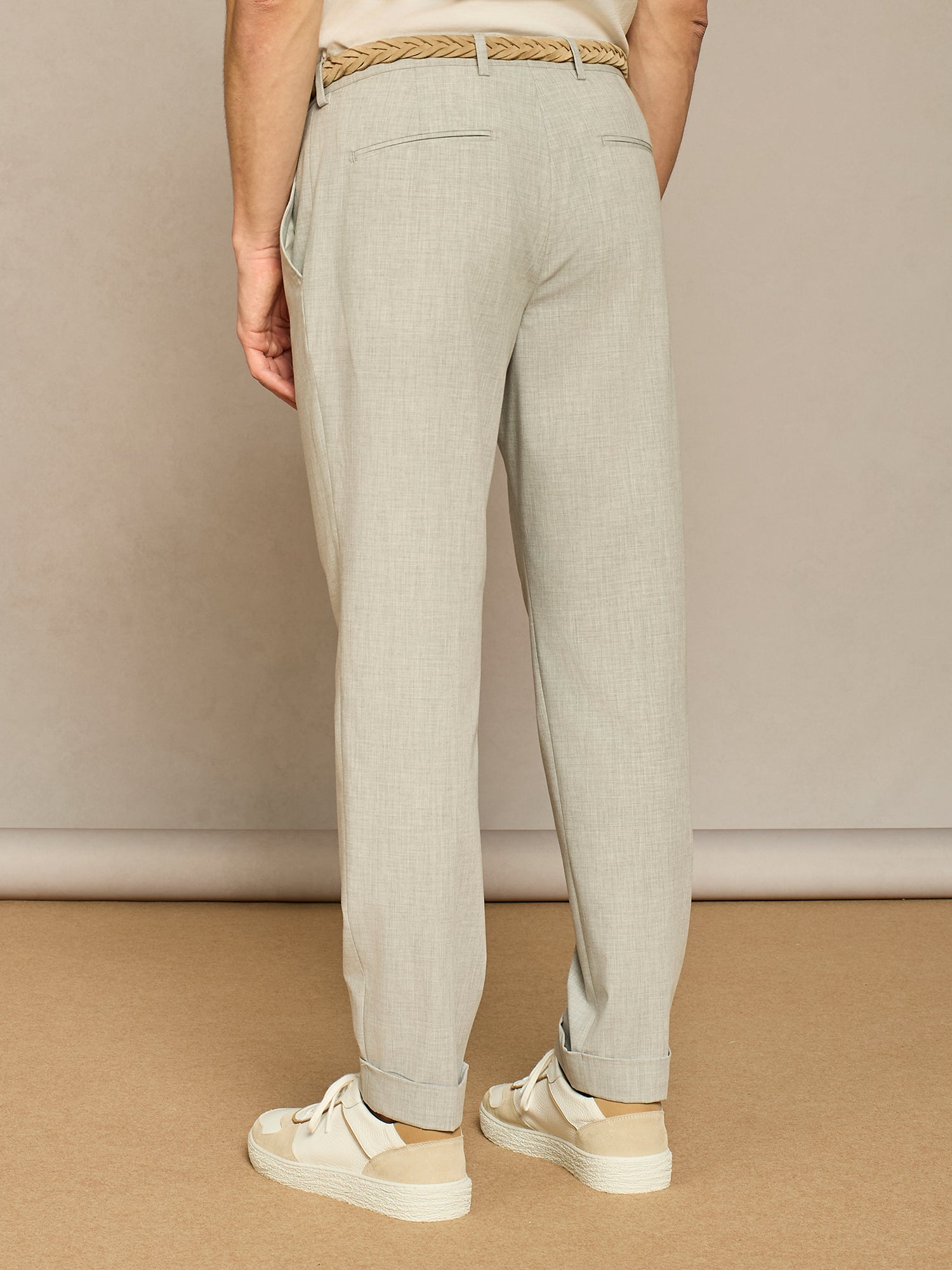 LIGHT GREY SARTORIAL TROUSER