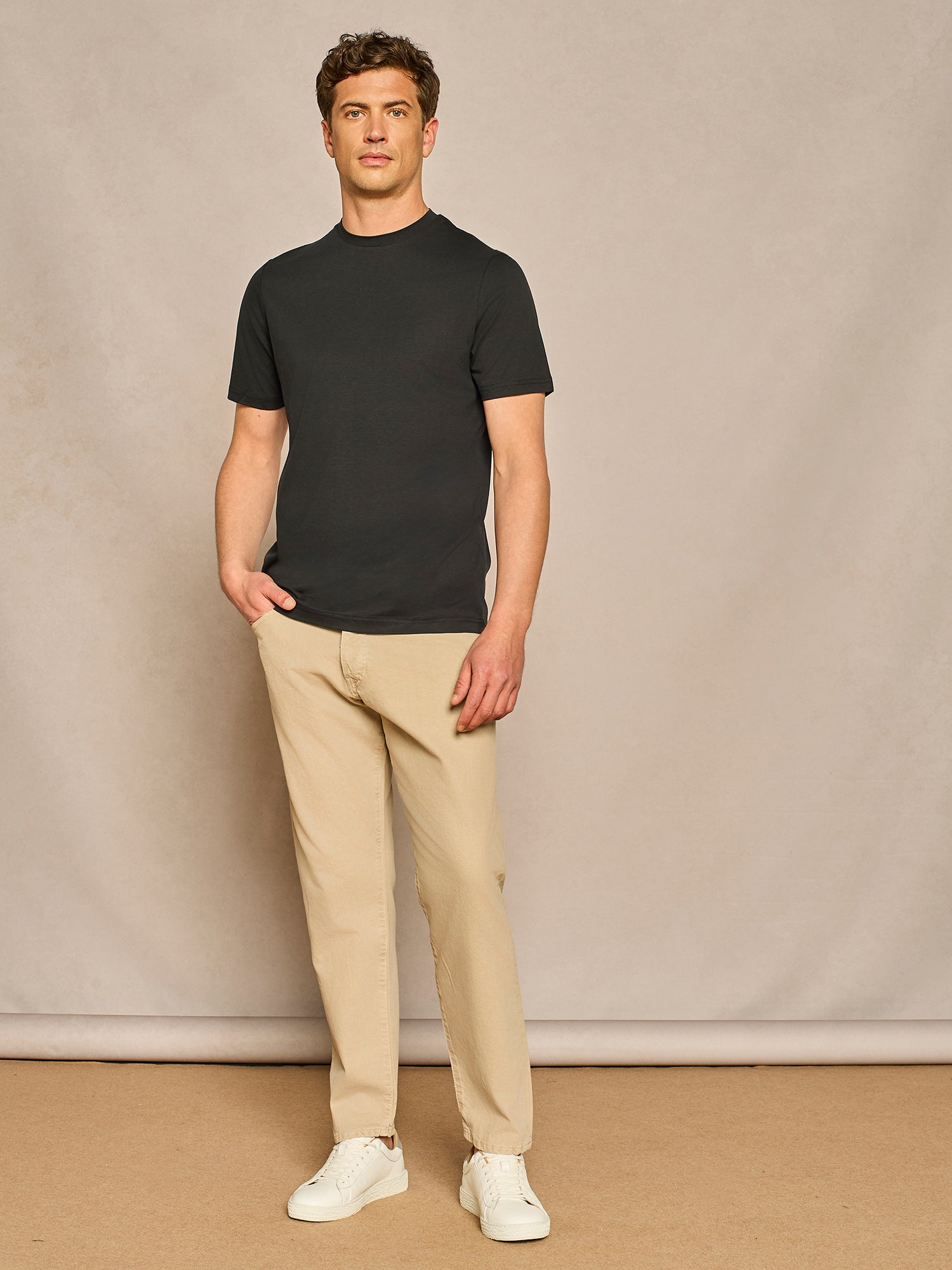 BLACK FLUID JERSEY T-SHIRT