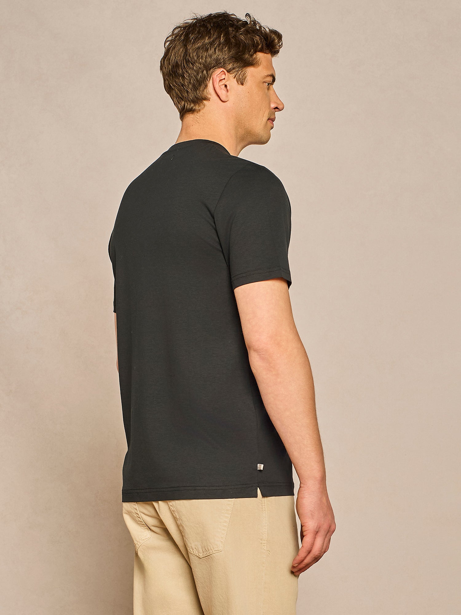 BLACK FLUID JERSEY T-SHIRT