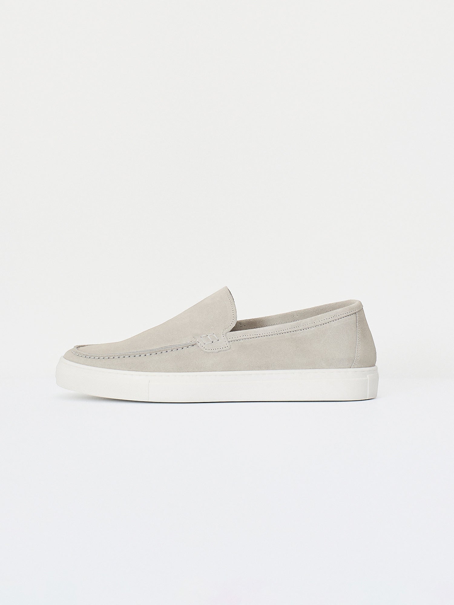 Mocassino slip-on in suede leather