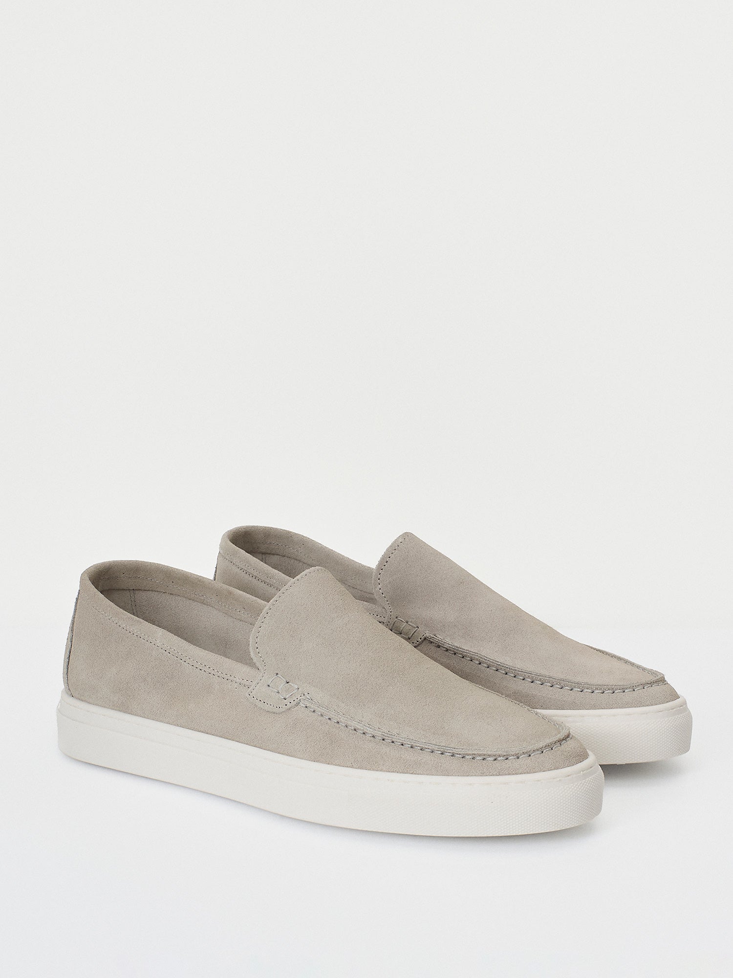 Mocassino slip-on in suede leather