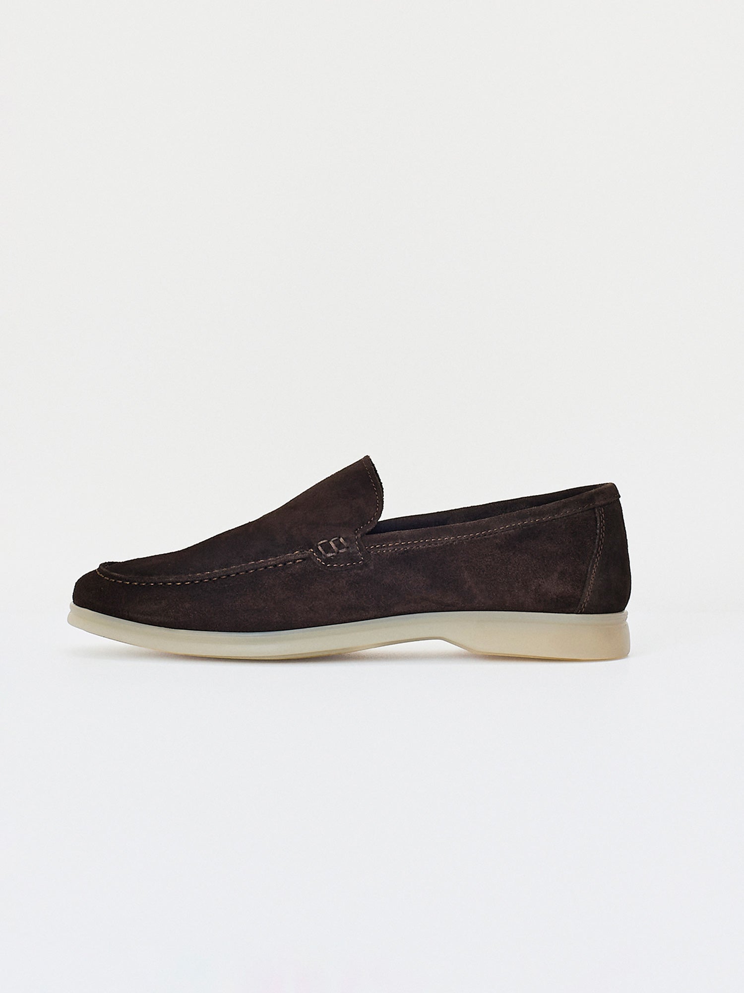 Suede loafer