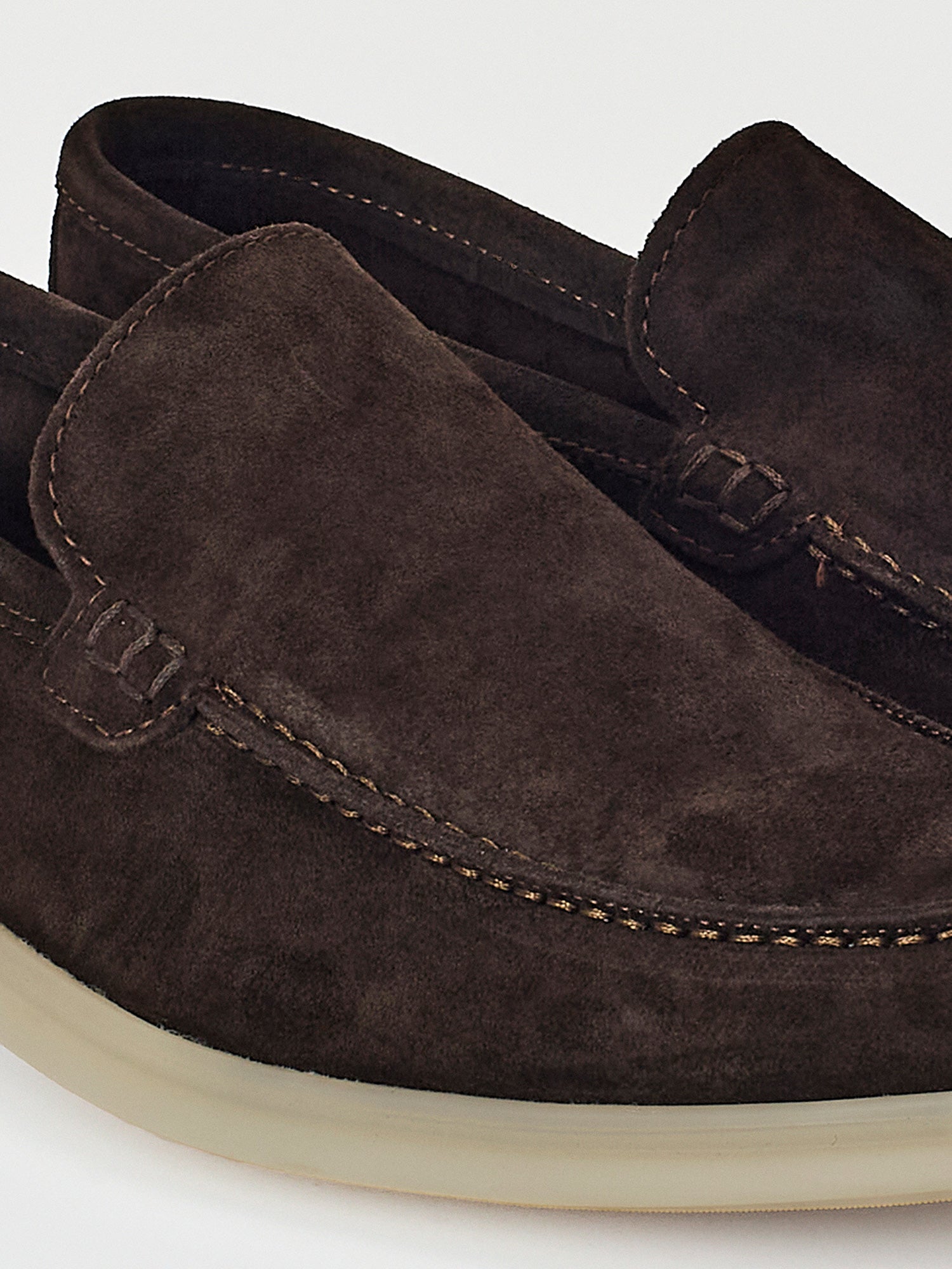 Suede loafer