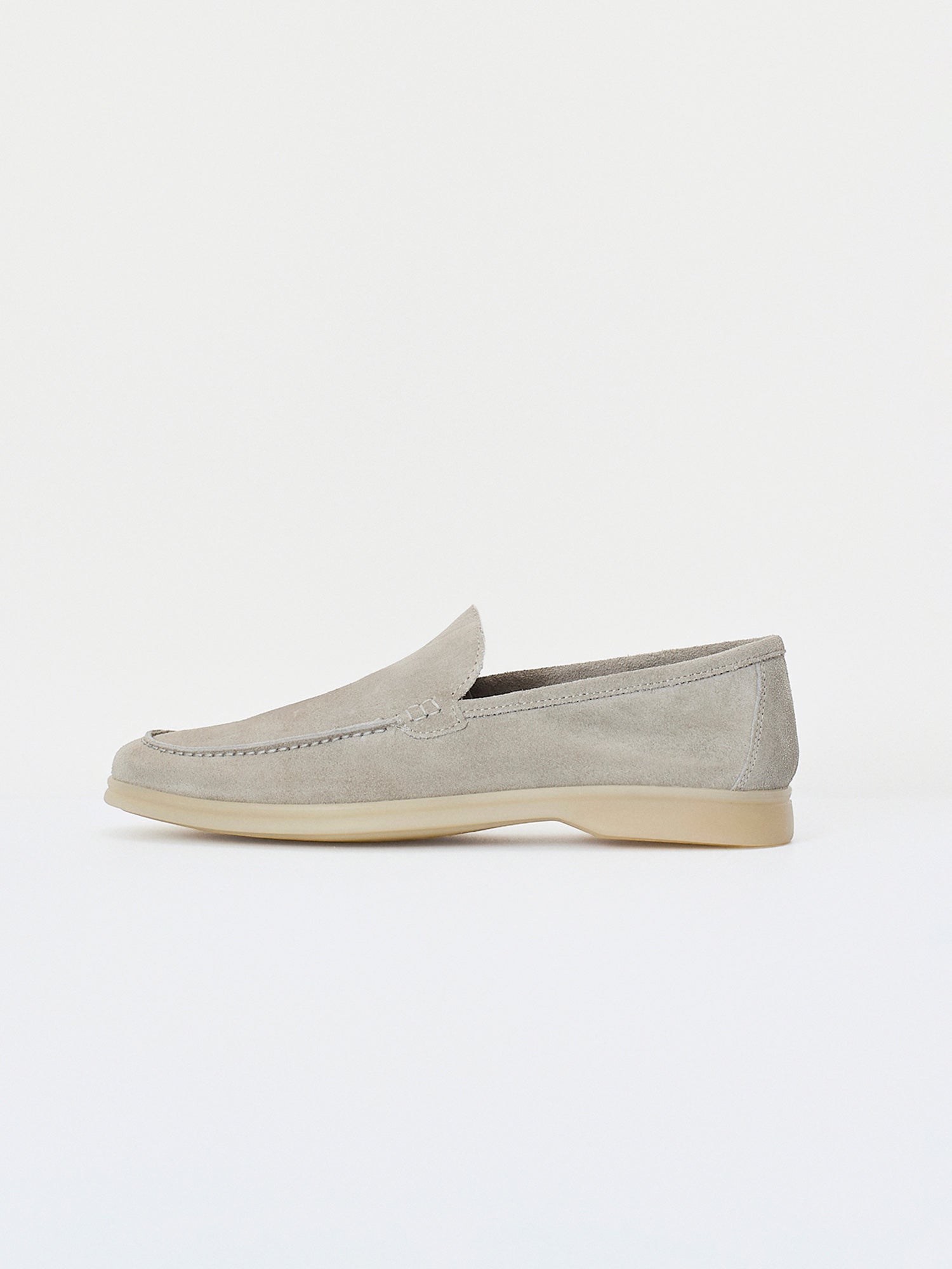 Suede loafer