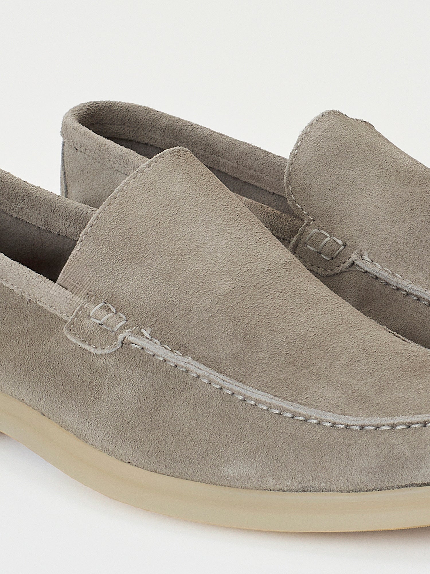 Suede loafer