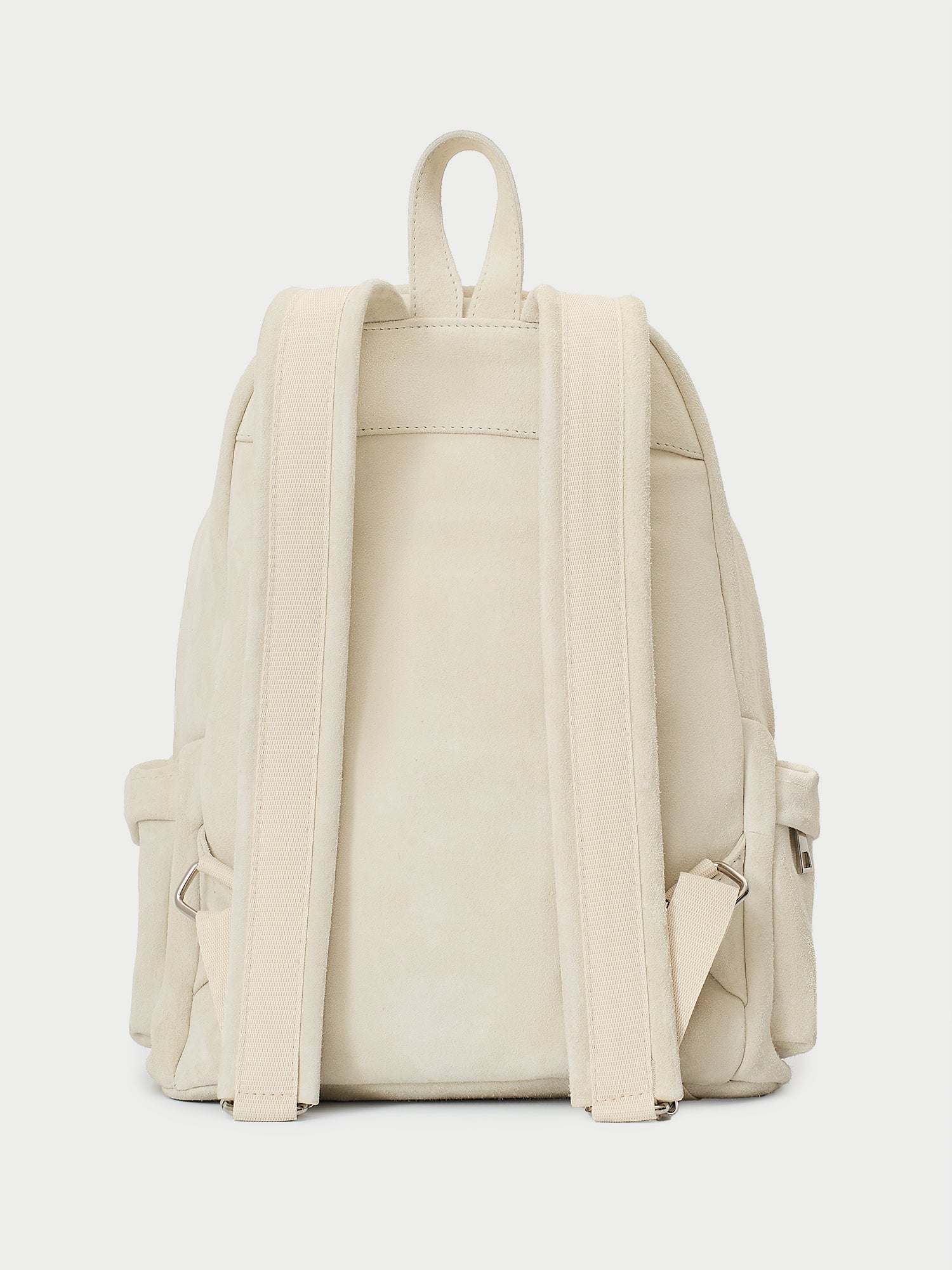 Suede backpack