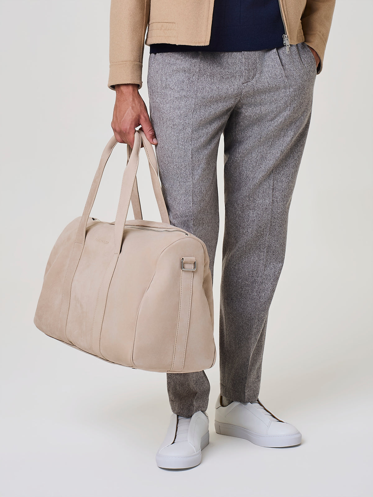 NUBUCK DUFFLE BAG