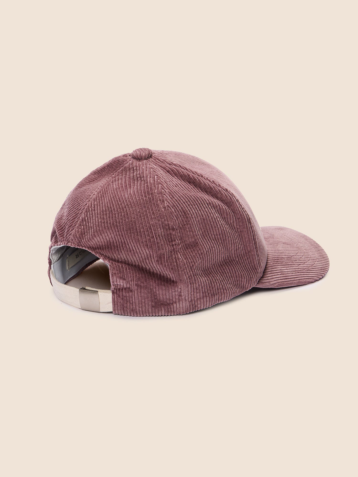 BASEBALL IN VELLUTO A COSTE MAUVE