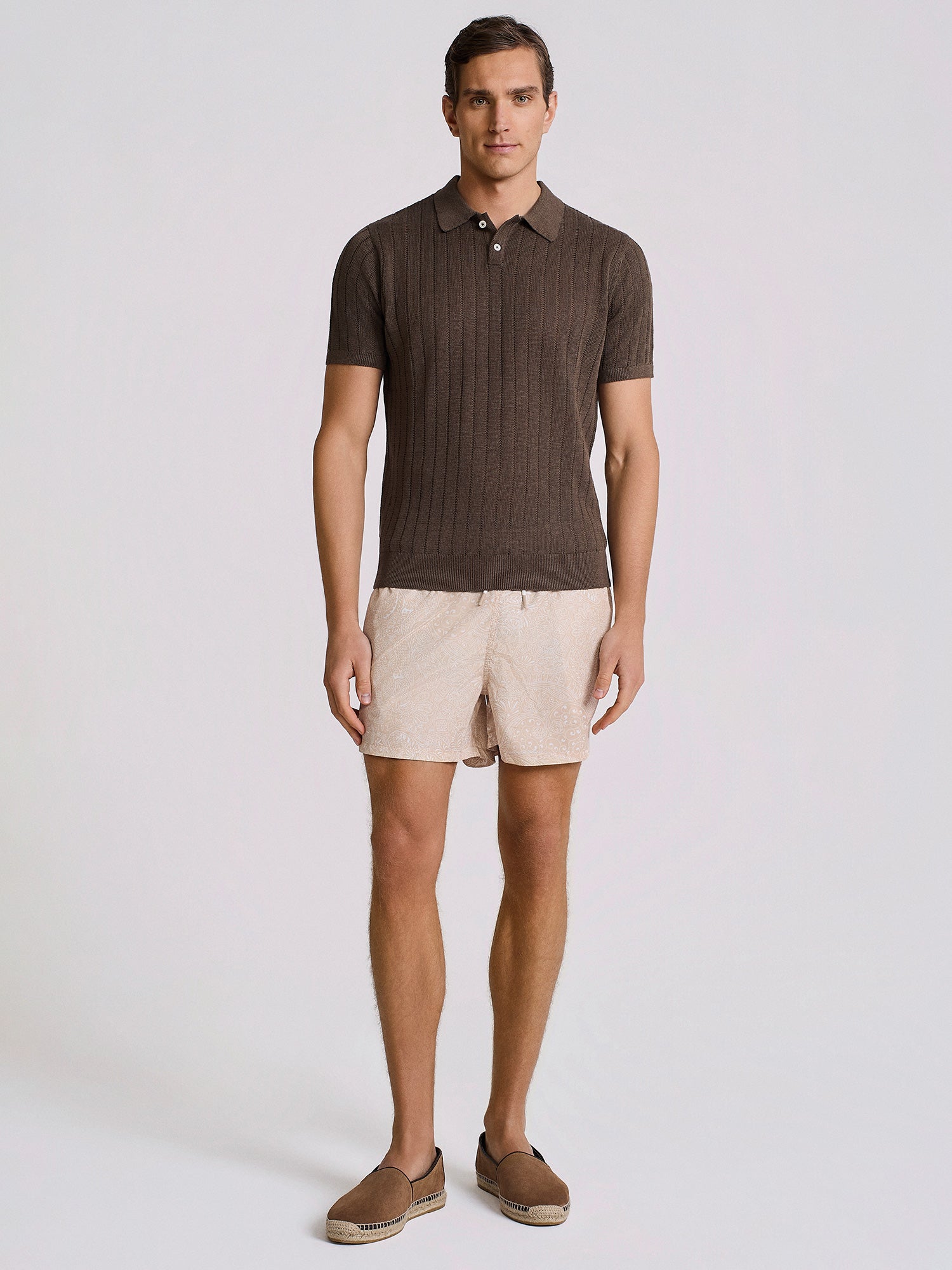 Swim shorts in technical fabric
