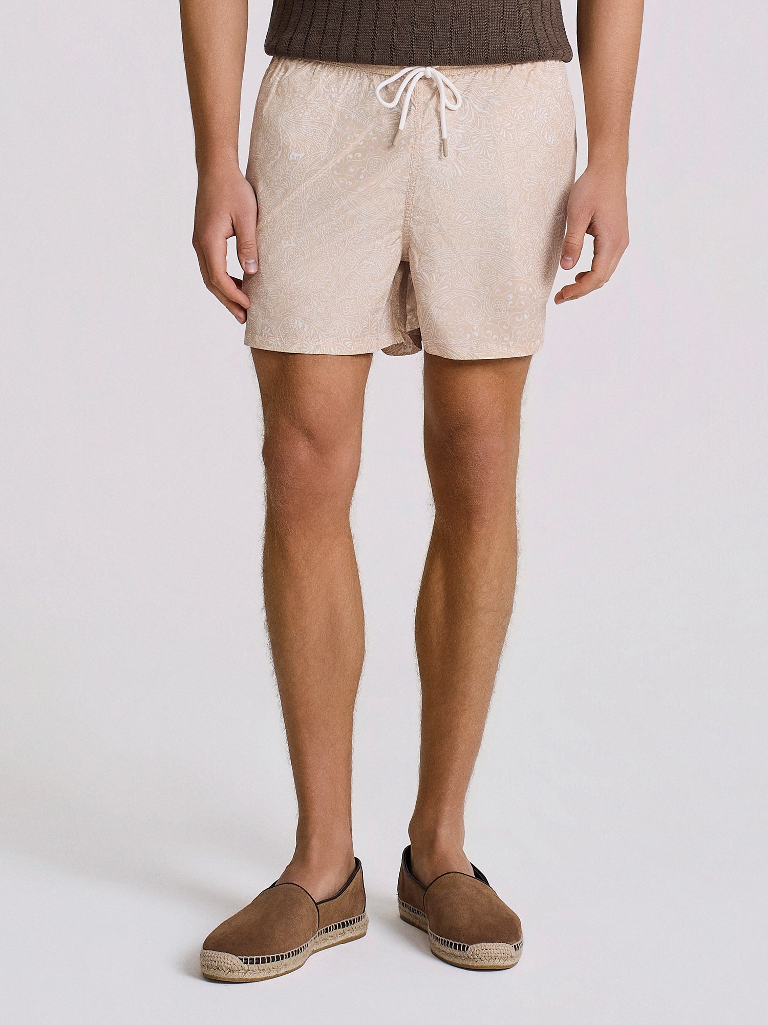Swim shorts in technical fabric