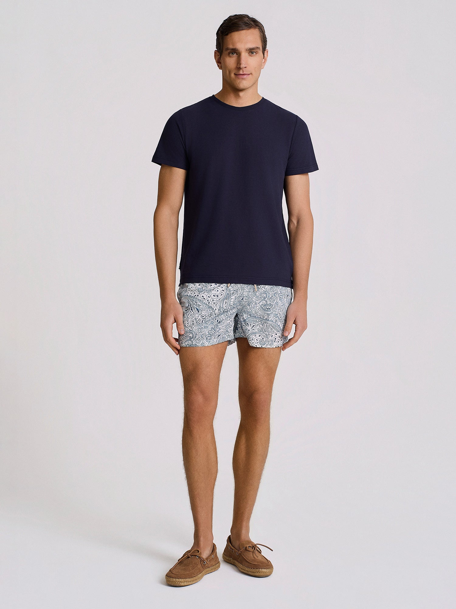 Swim shorts in technical fabric