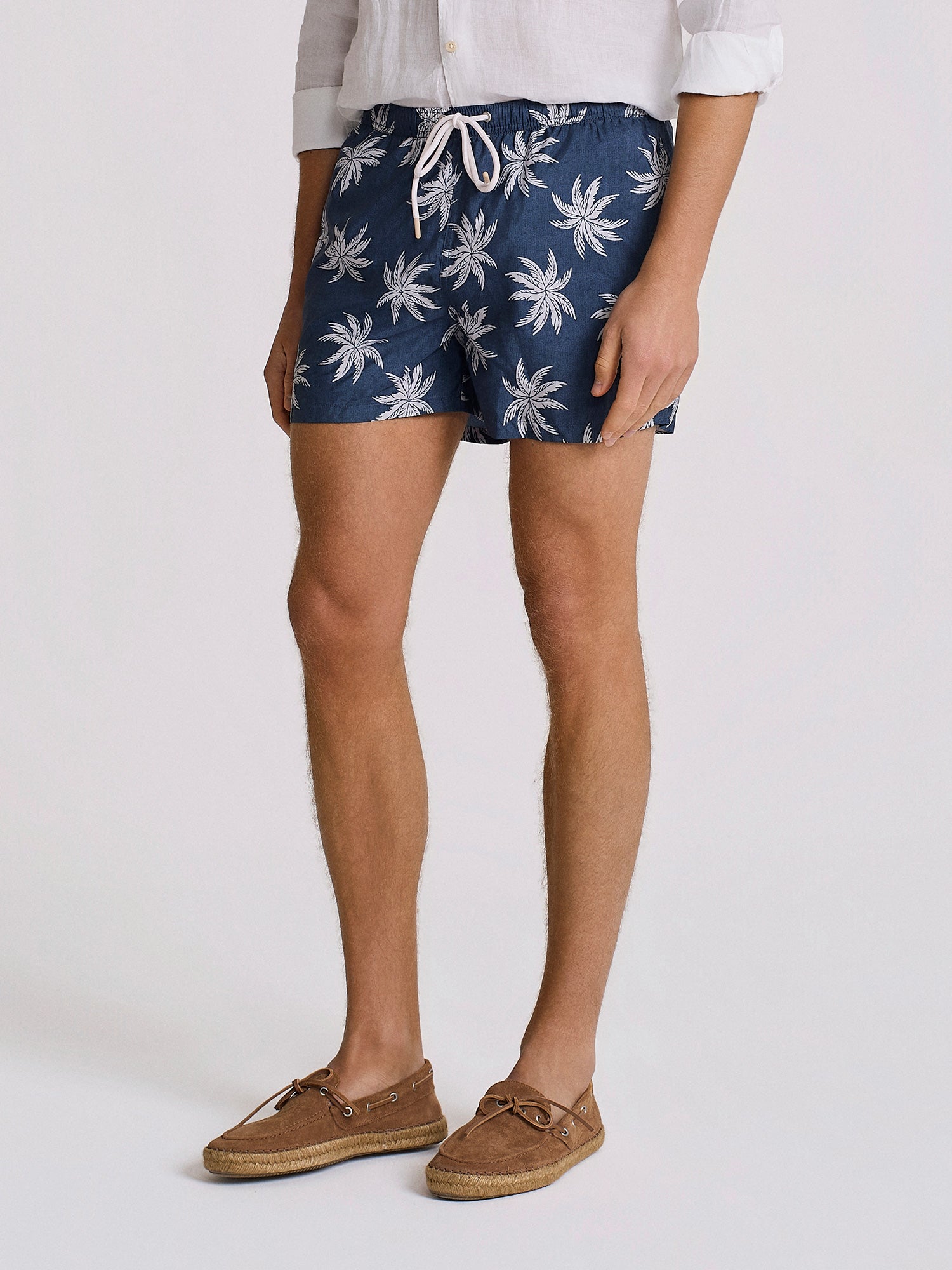 Swim shorts in technical fabric