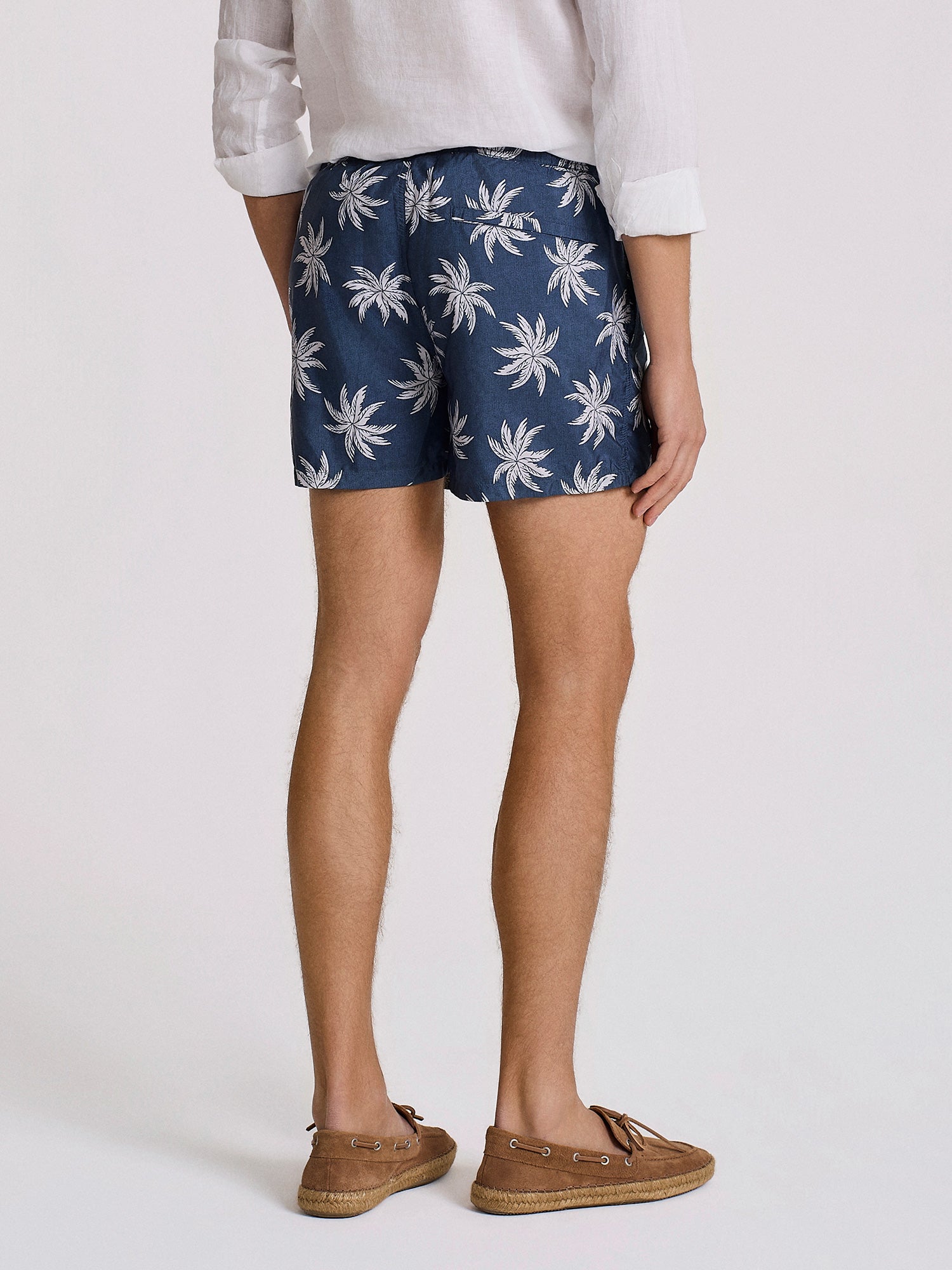 Swim shorts in technical fabric