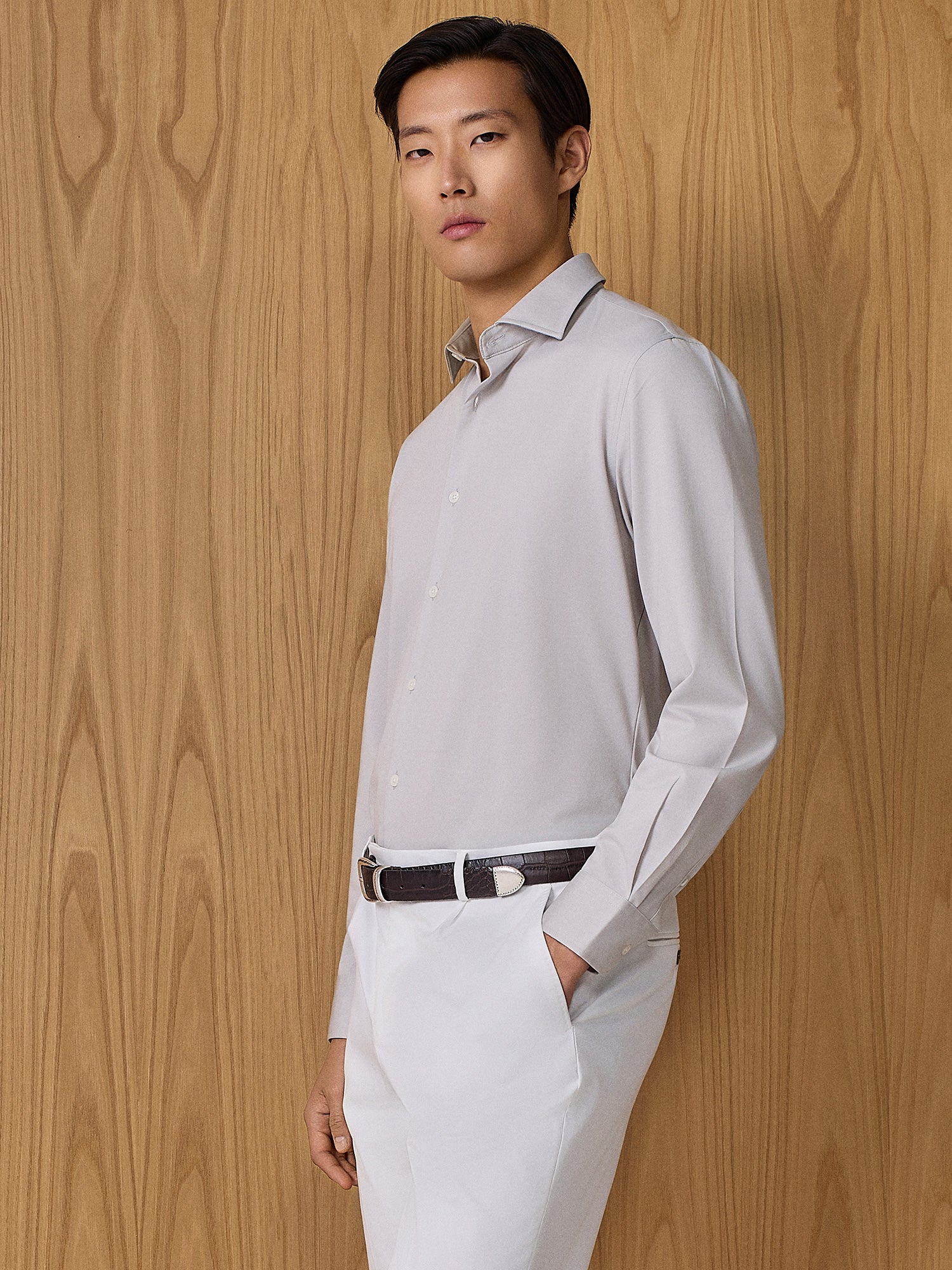 Light grey technical shirt