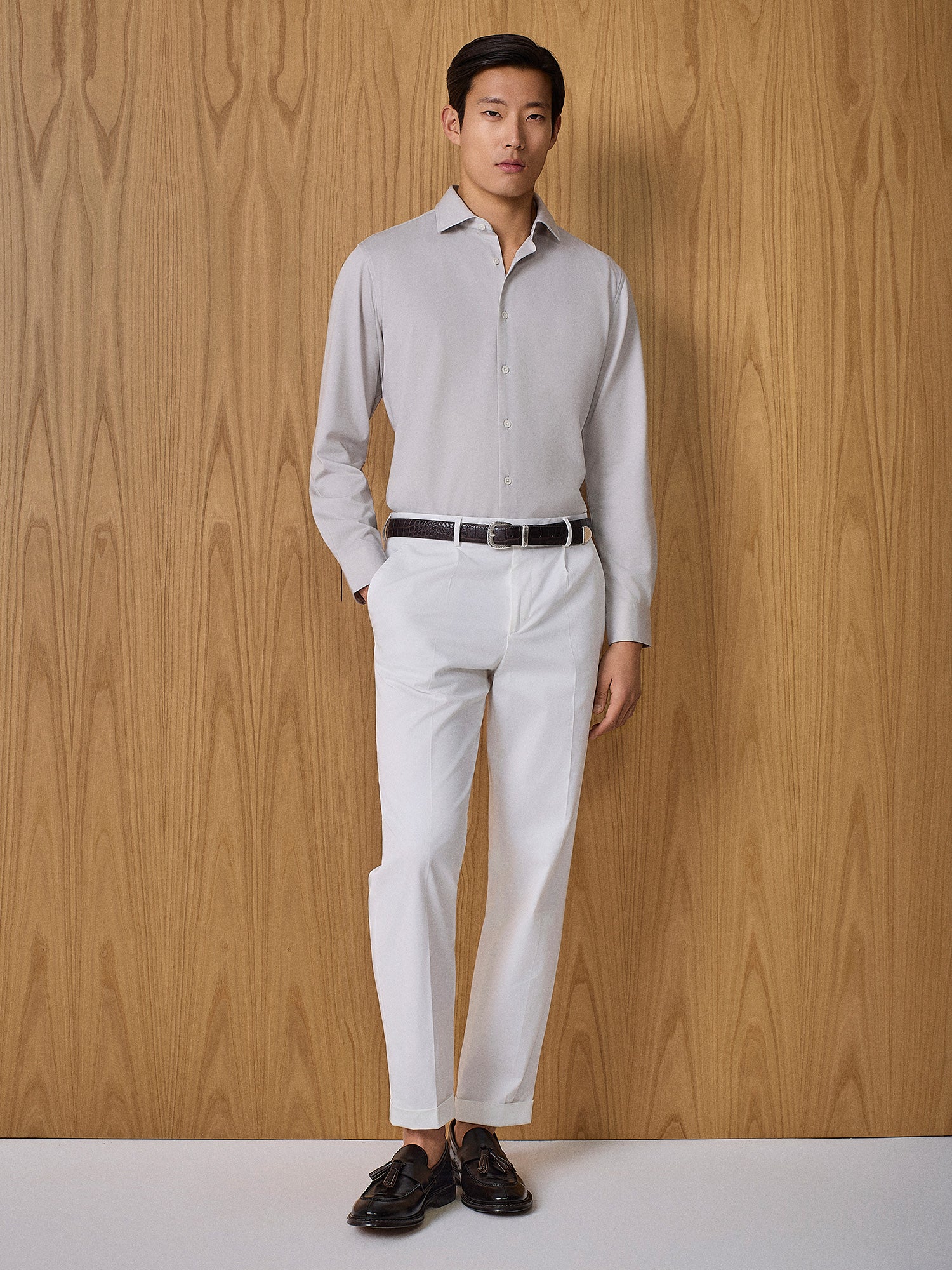 Light grey technical shirt