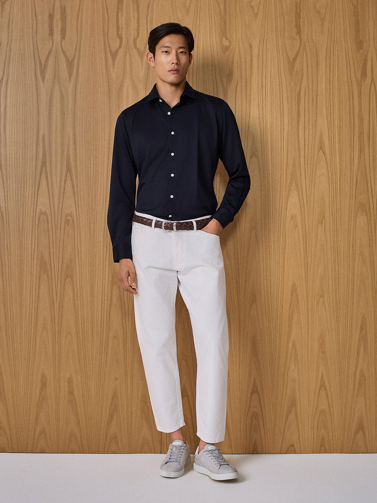 Blue technical shirt