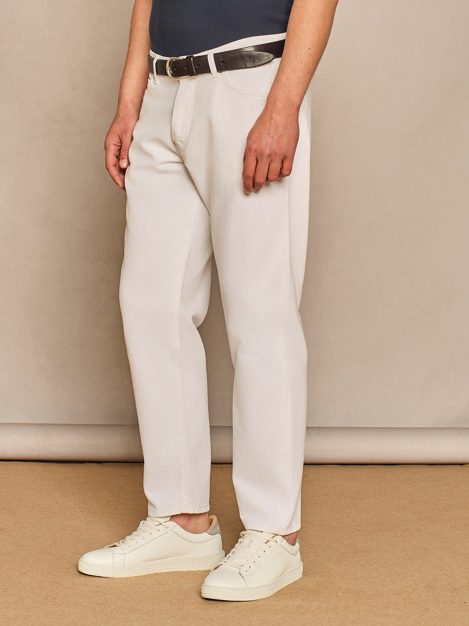 OFF WHITE FIVE POCKETS DENIM TROUSER