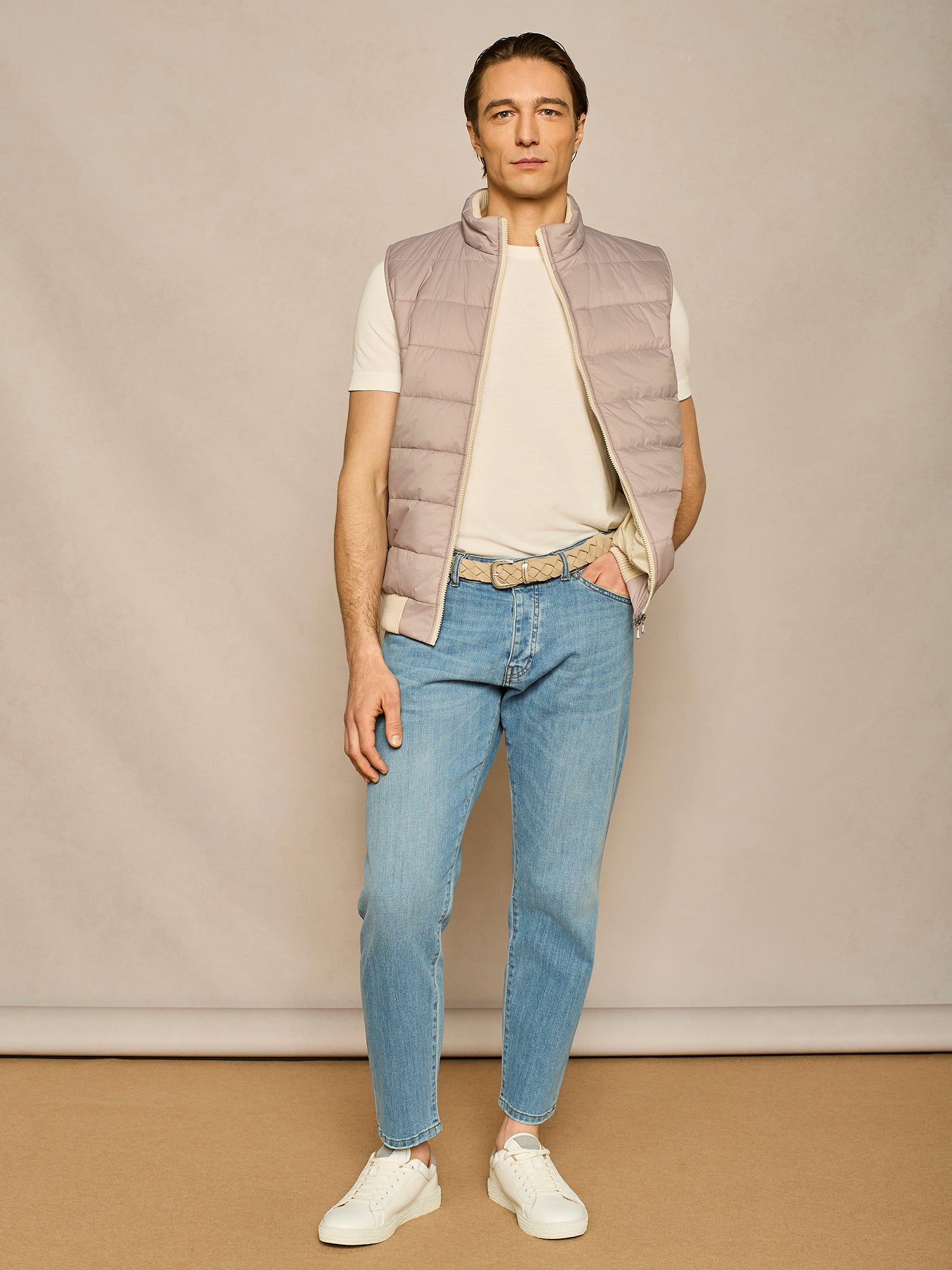 BLUE FIVE POCKETS DENIM TROUSER