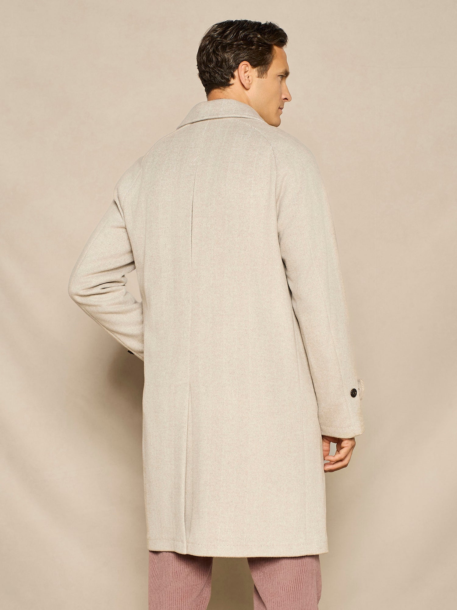 CAPPOTTO OVER SPINATO BEIGE