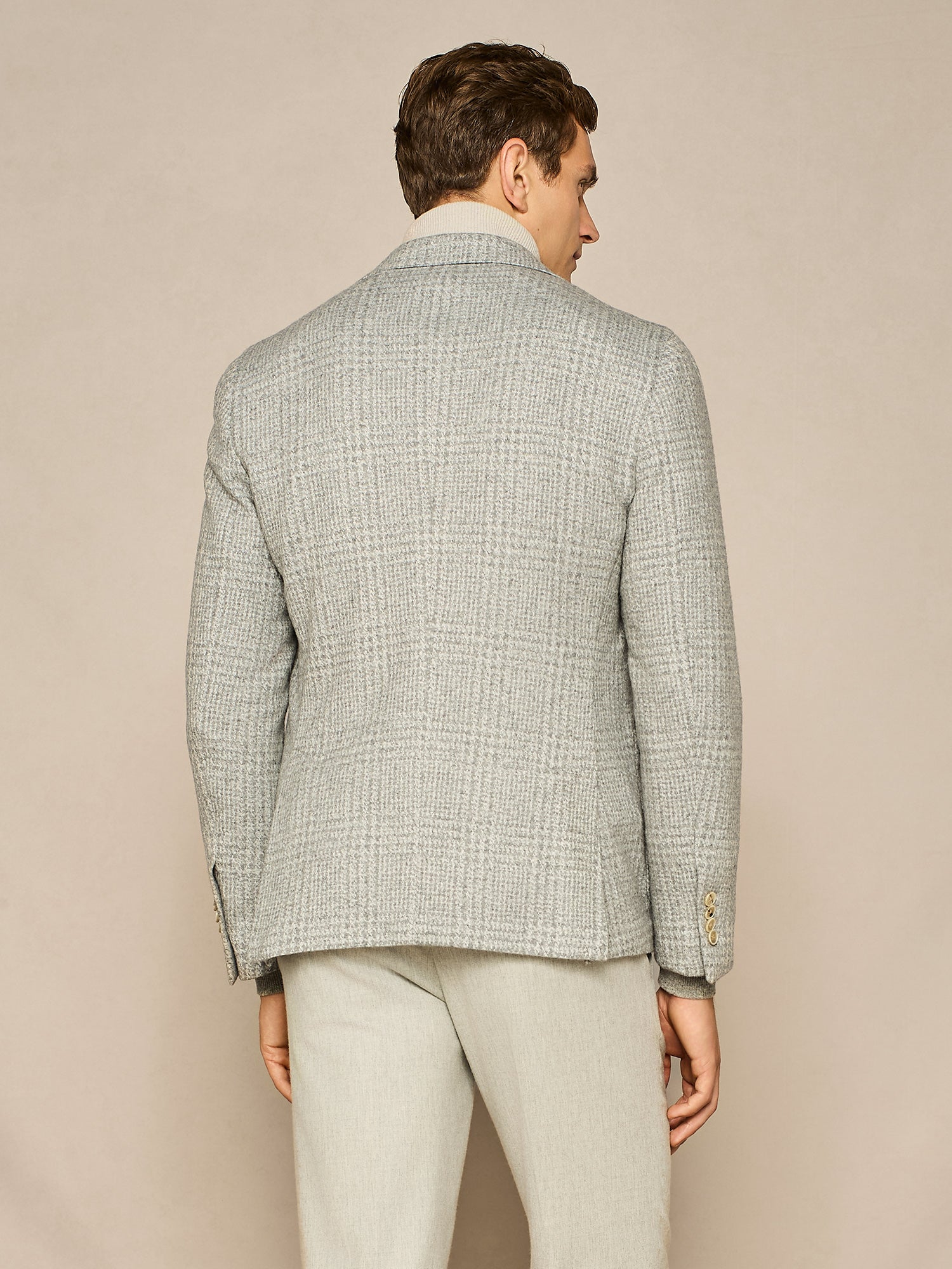 GIACCA SFODERATA IN JERSEY GALLES GRIGIO