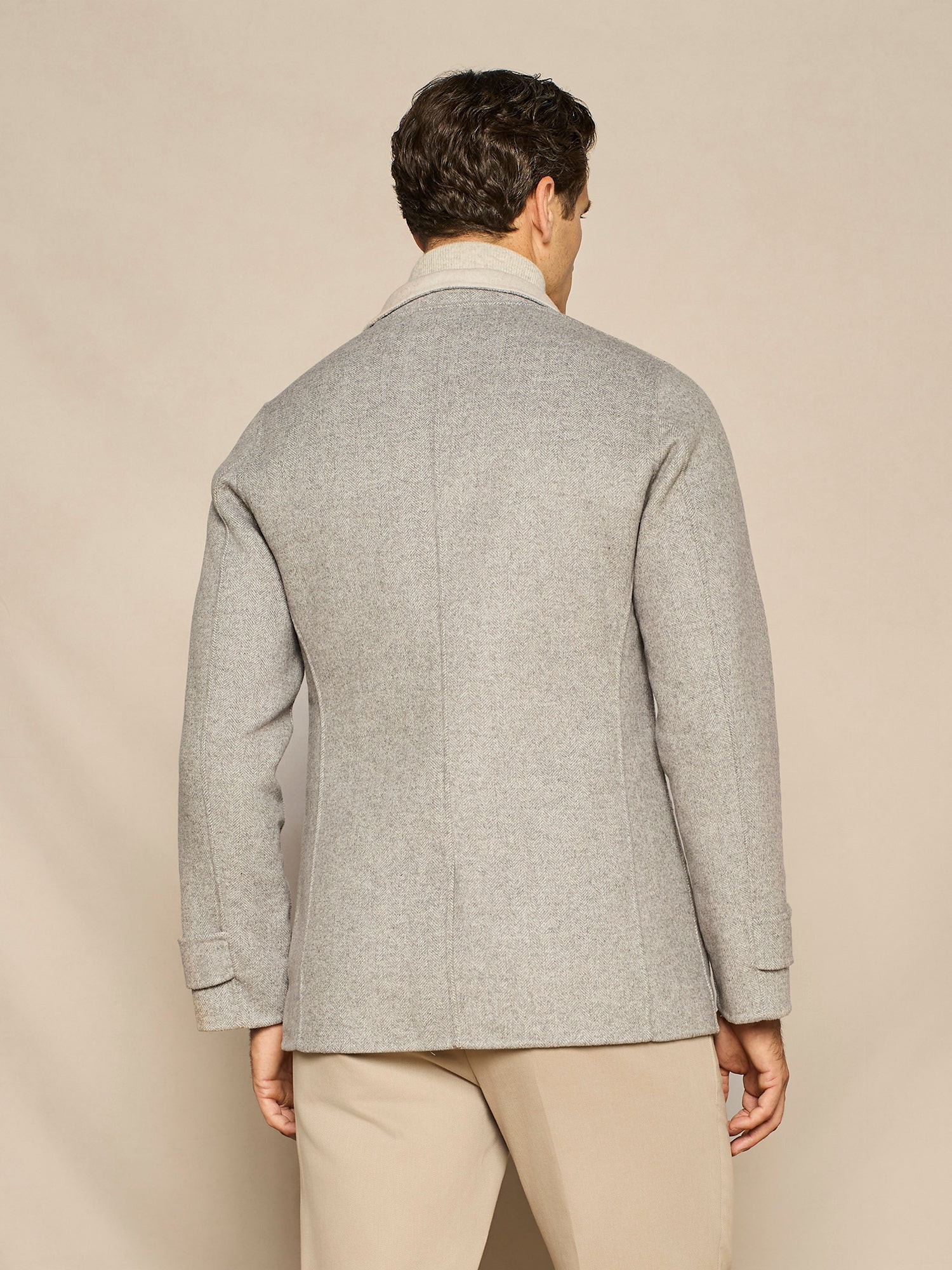 ジャケット・アウター 87-88FW y50's style herringbone chester ジャケット・アウター 87-88FW y50's style herringbone chester