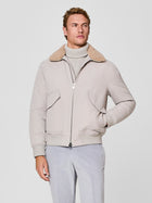 Bomber da uomo burro aviatore in cotone spalmato, Paul Taylor