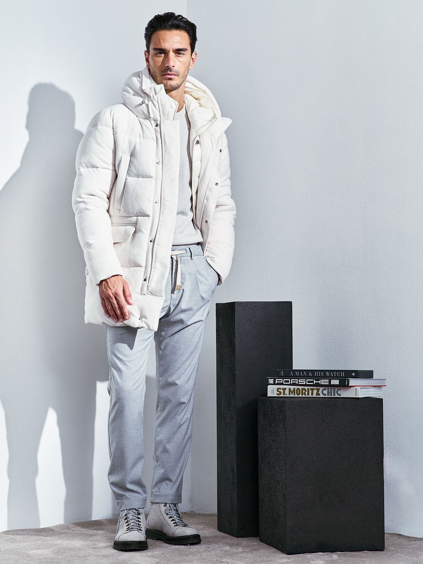 PIUMINO EXTRA WARM IN MISTO CASHMERE