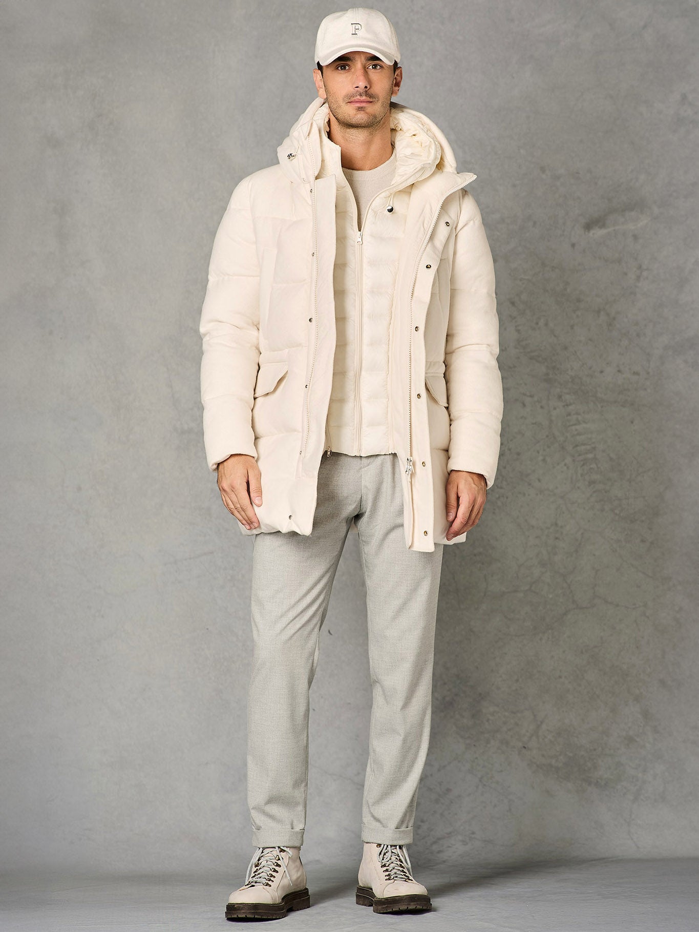 PIUMINO EXTRA WARM IN MISTO CASHMERE