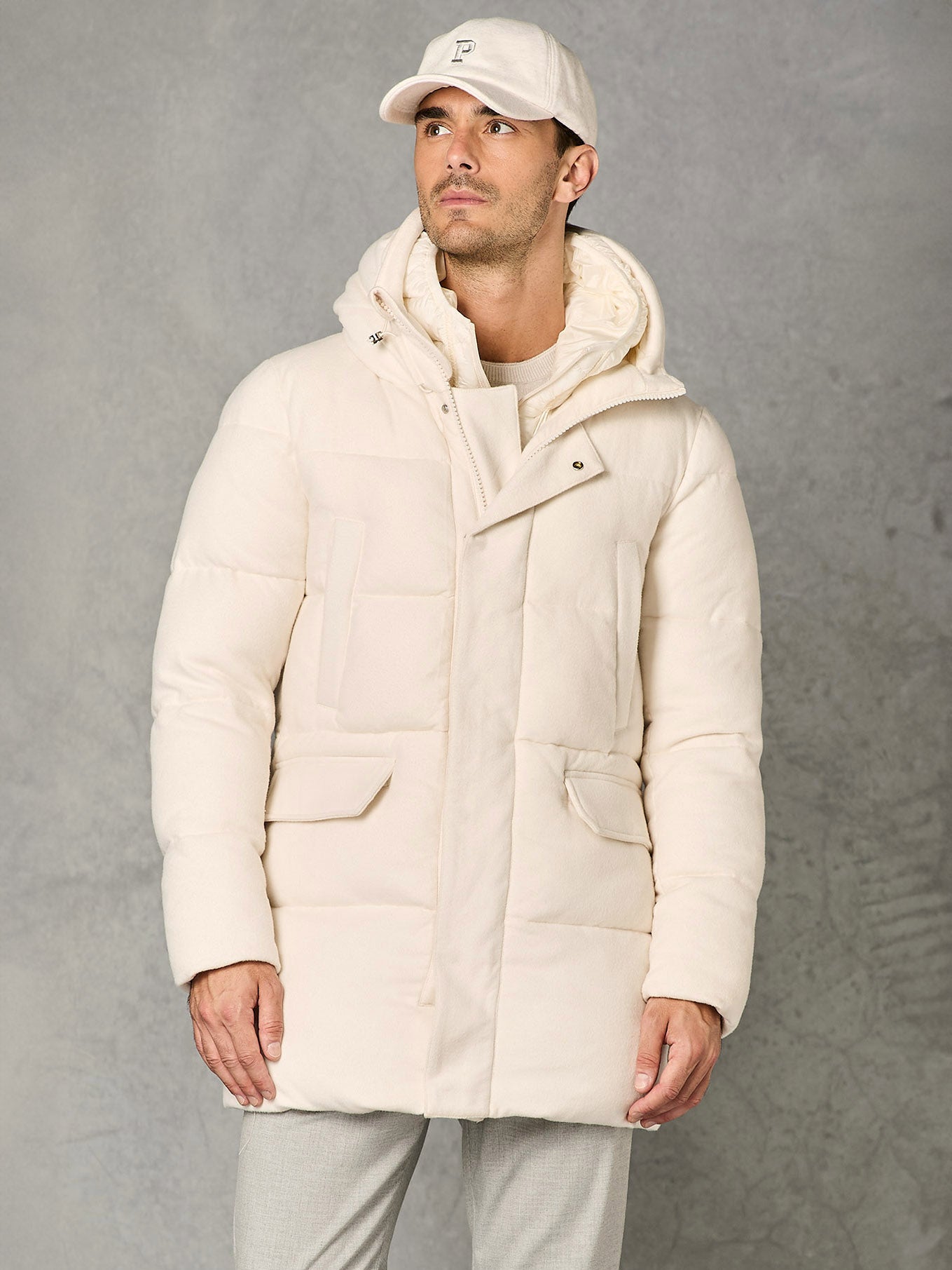 PIUMINO EXTRA WARM IN MISTO CASHMERE