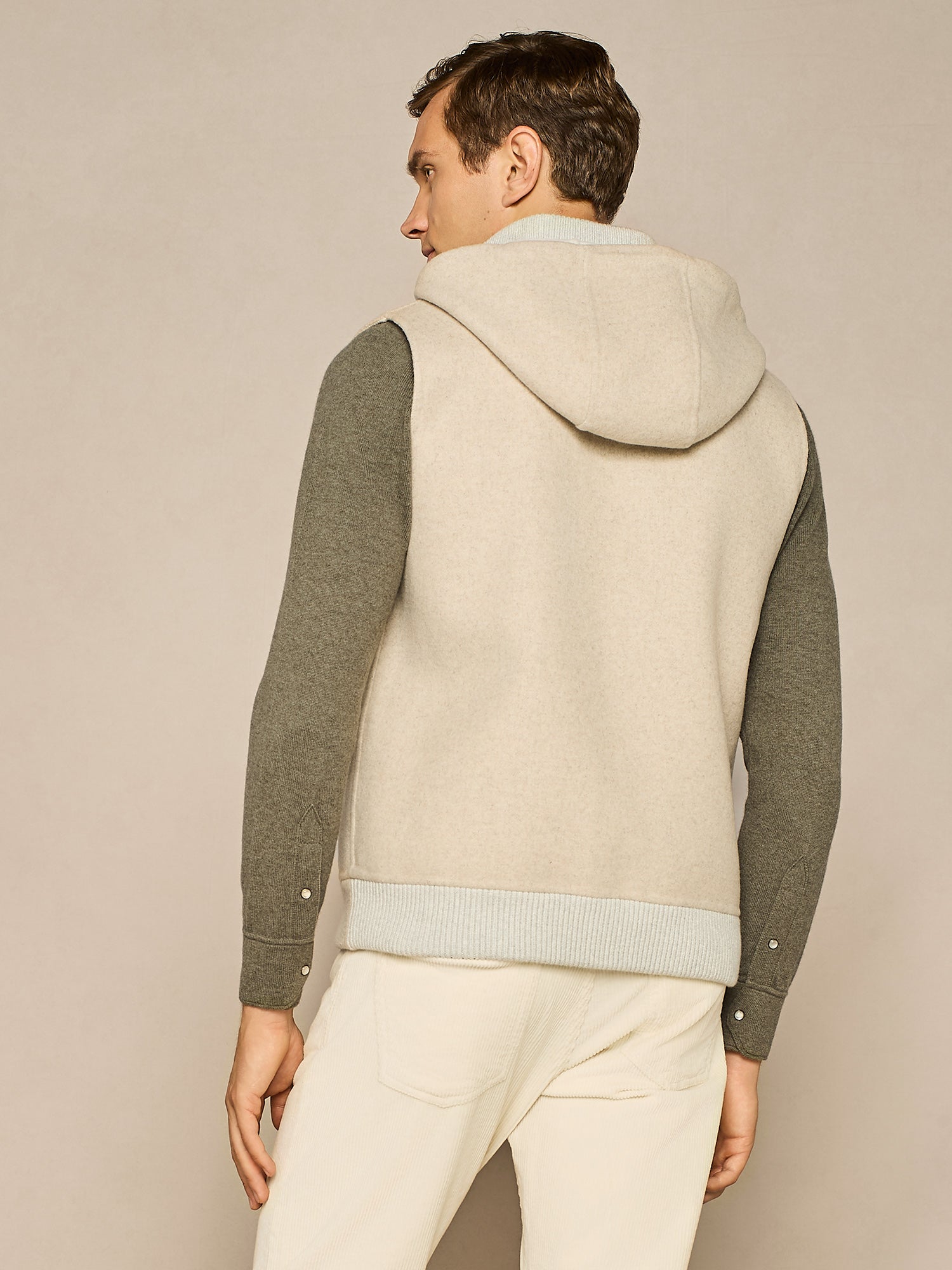 SMANICATO NO STITCHING BEIGE