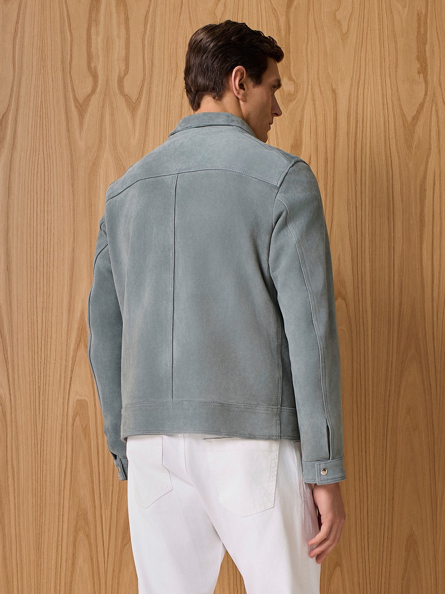 Giubbino in vero camoscio cloud