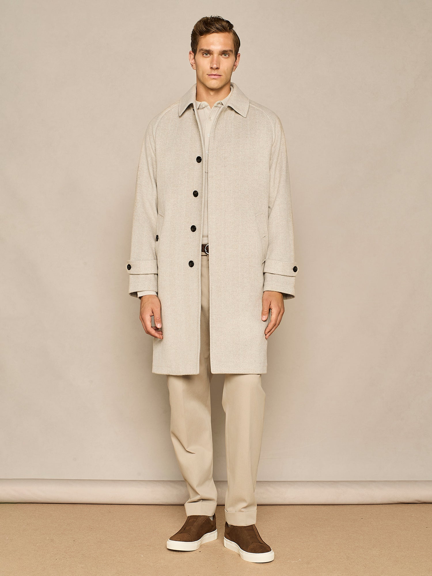 BUTTER CASHMERE BLEND POLO 