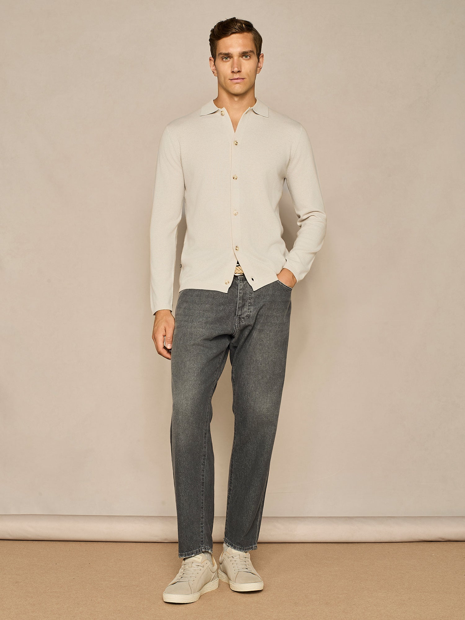 BUTTER WOOL BLEND SHIRT