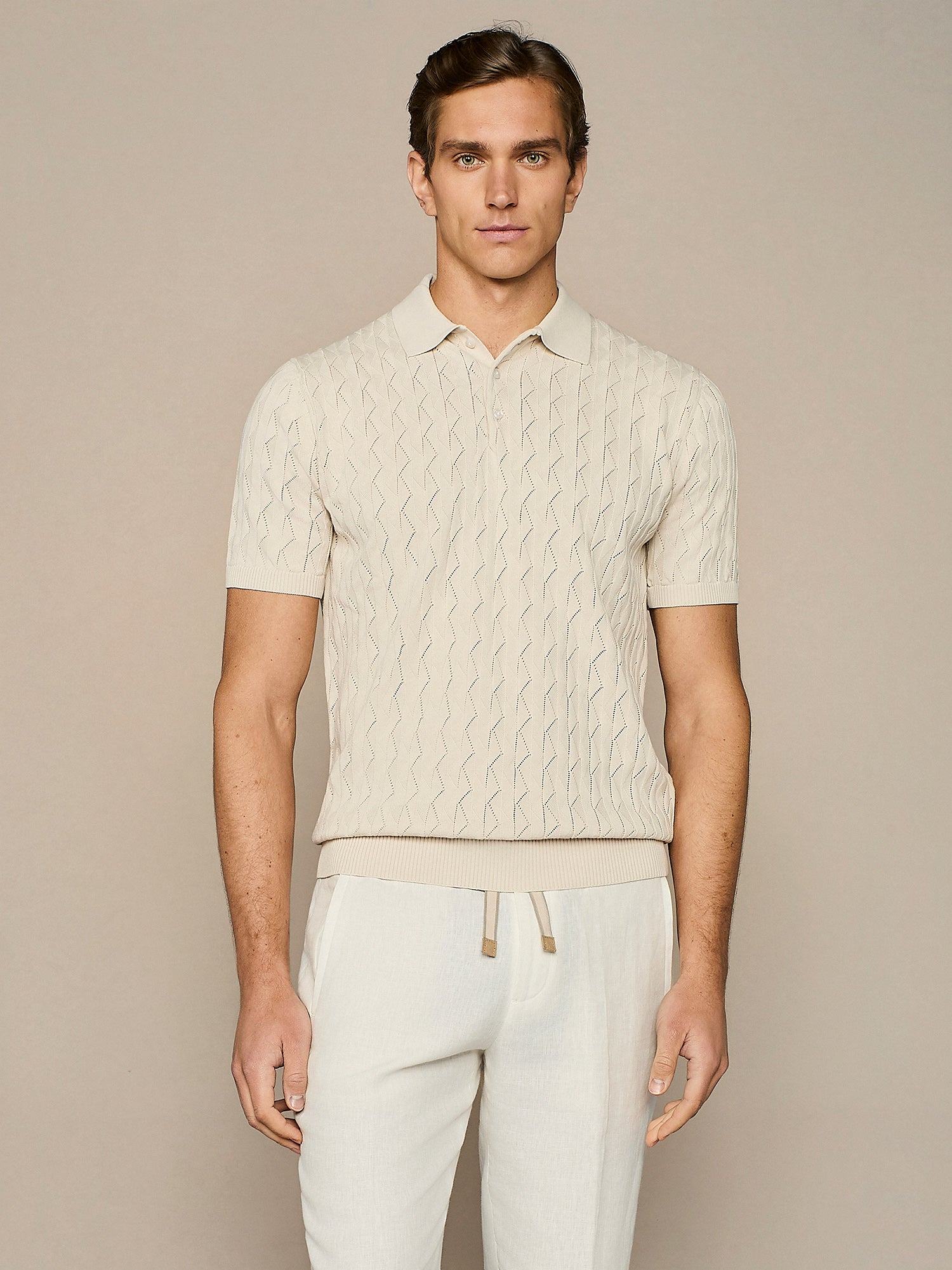 BUTTER WAKE KNITTED POLO 
