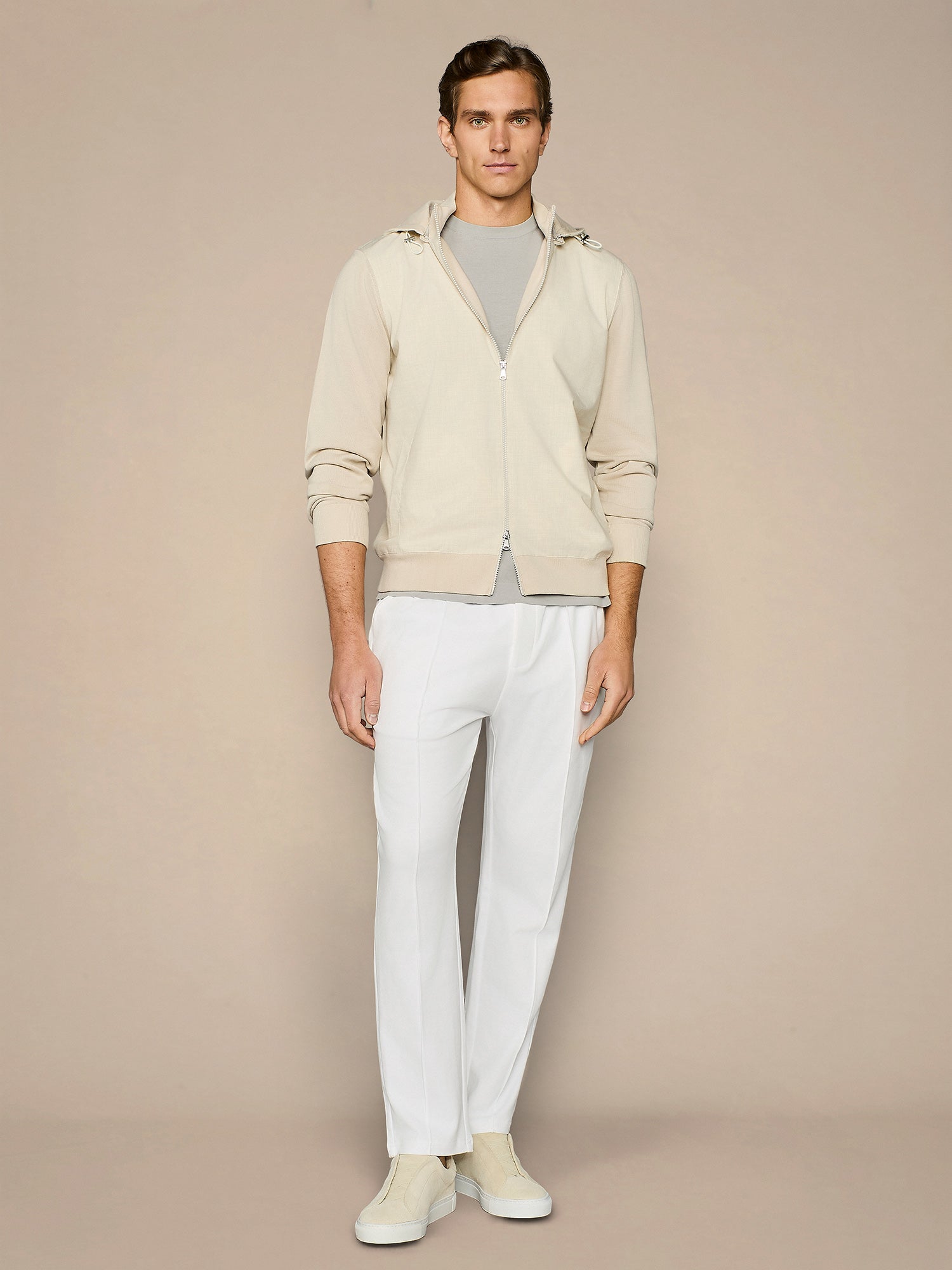 CLOUD CREPE KNITTED T-SHIRT