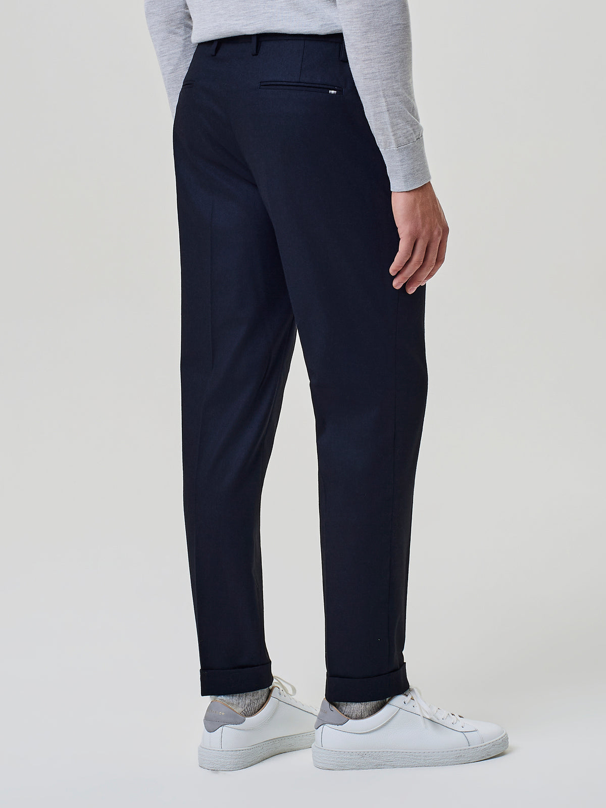Pantalone da uomo blu, taschino portamonete, Paul Taylor
