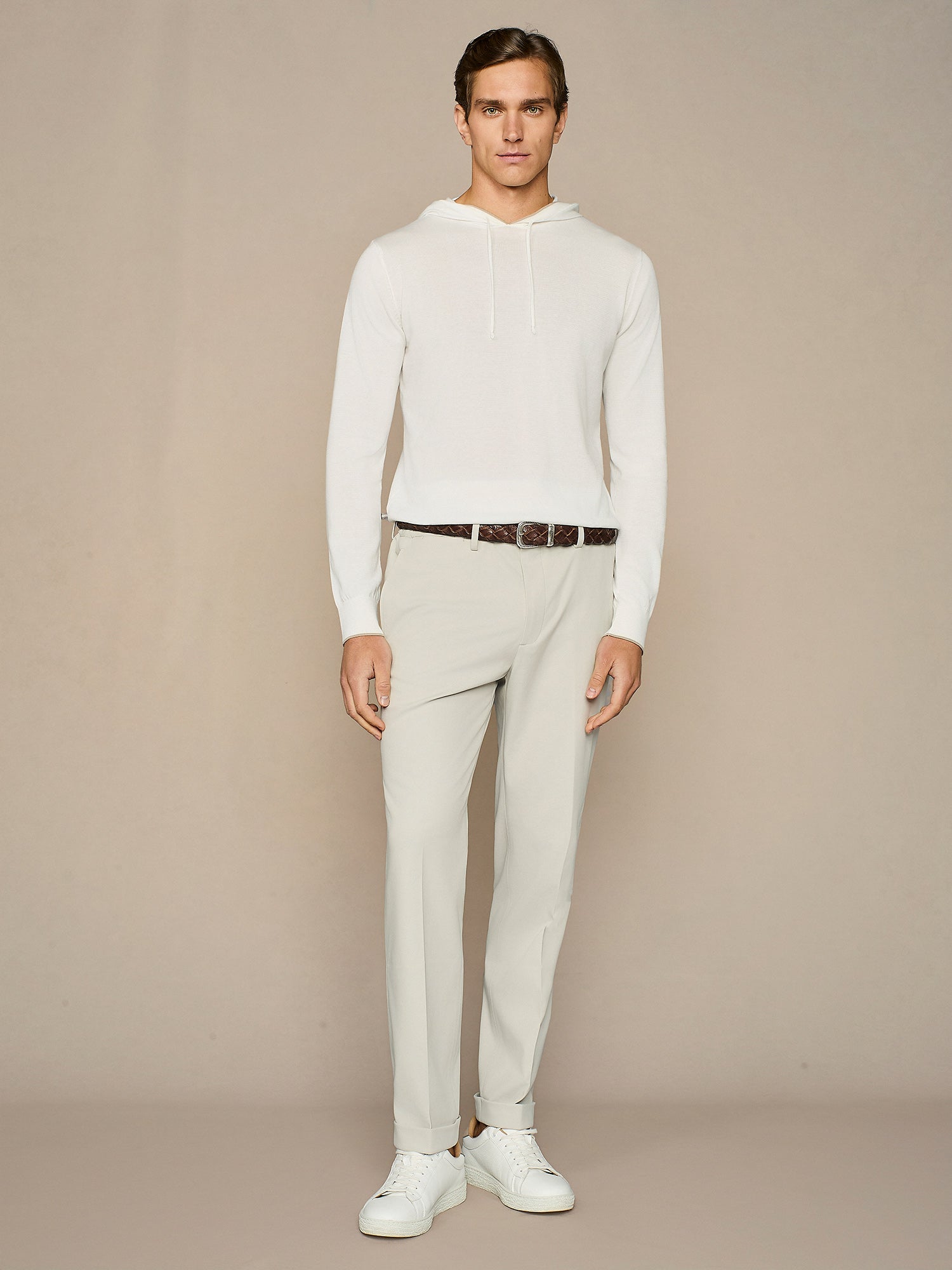 PANTALONE JERSEY PIQUET STONE