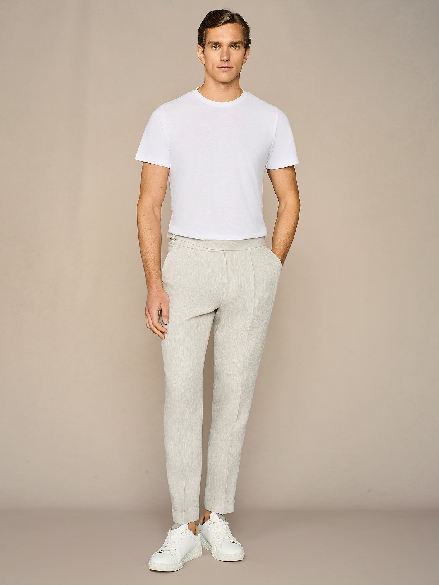 OFF-WHITE CREPE COTTON T-SHIRT