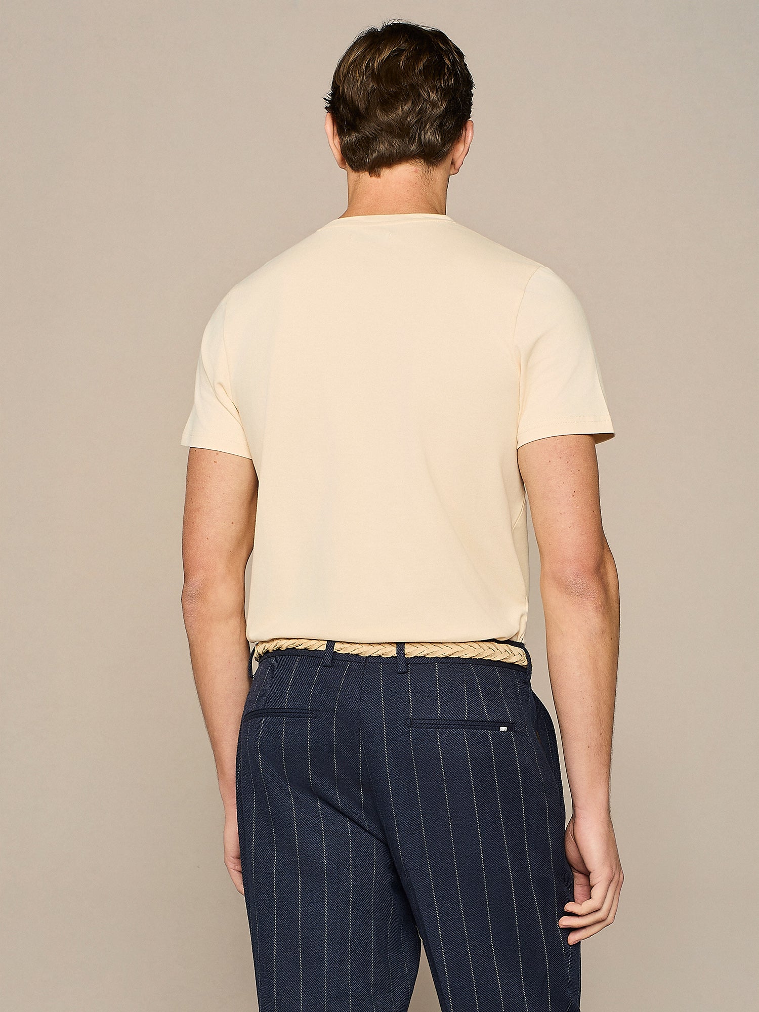 T-SHIRT PIQUET APRICOT