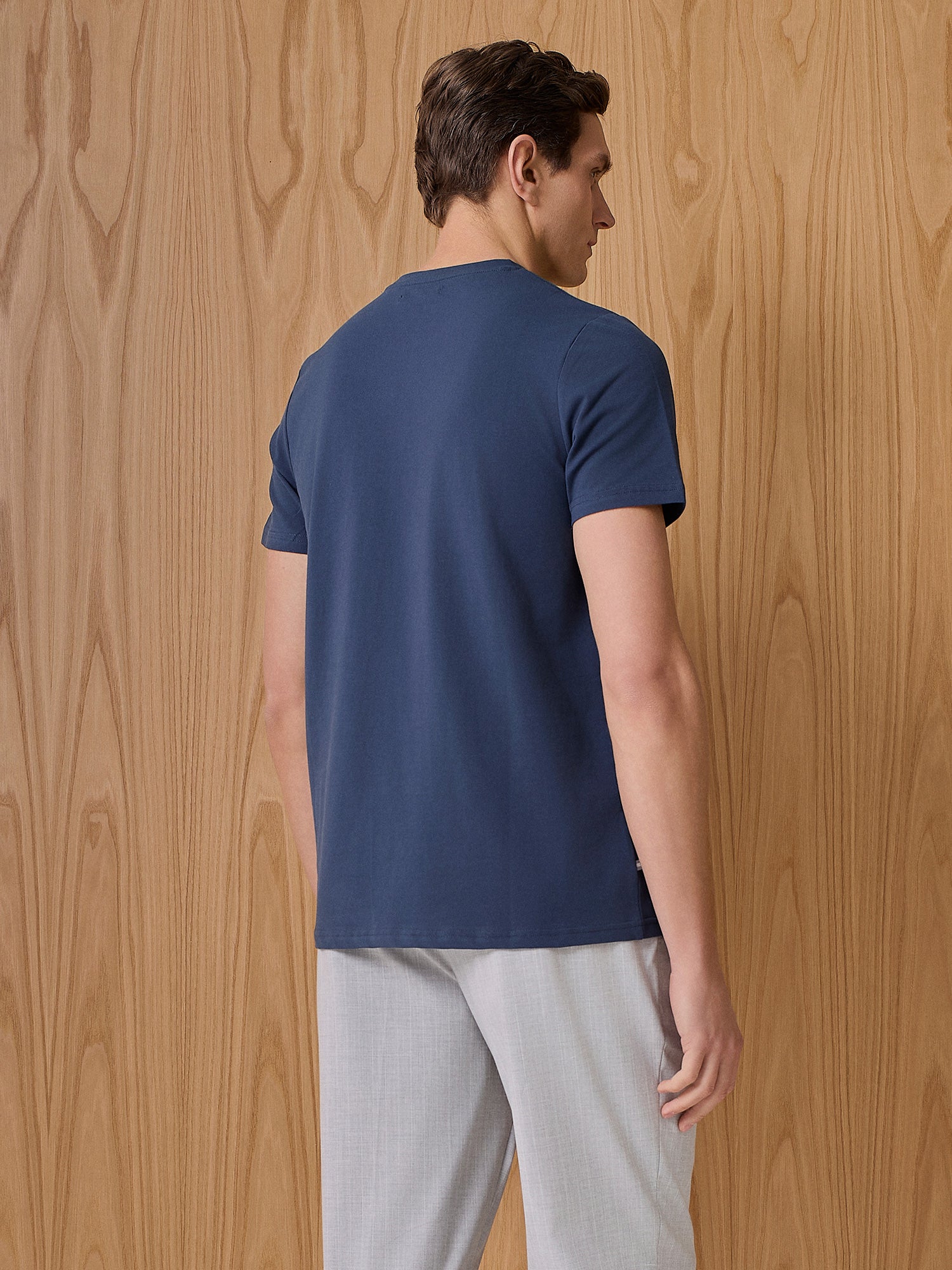 T-shirt piquet navy