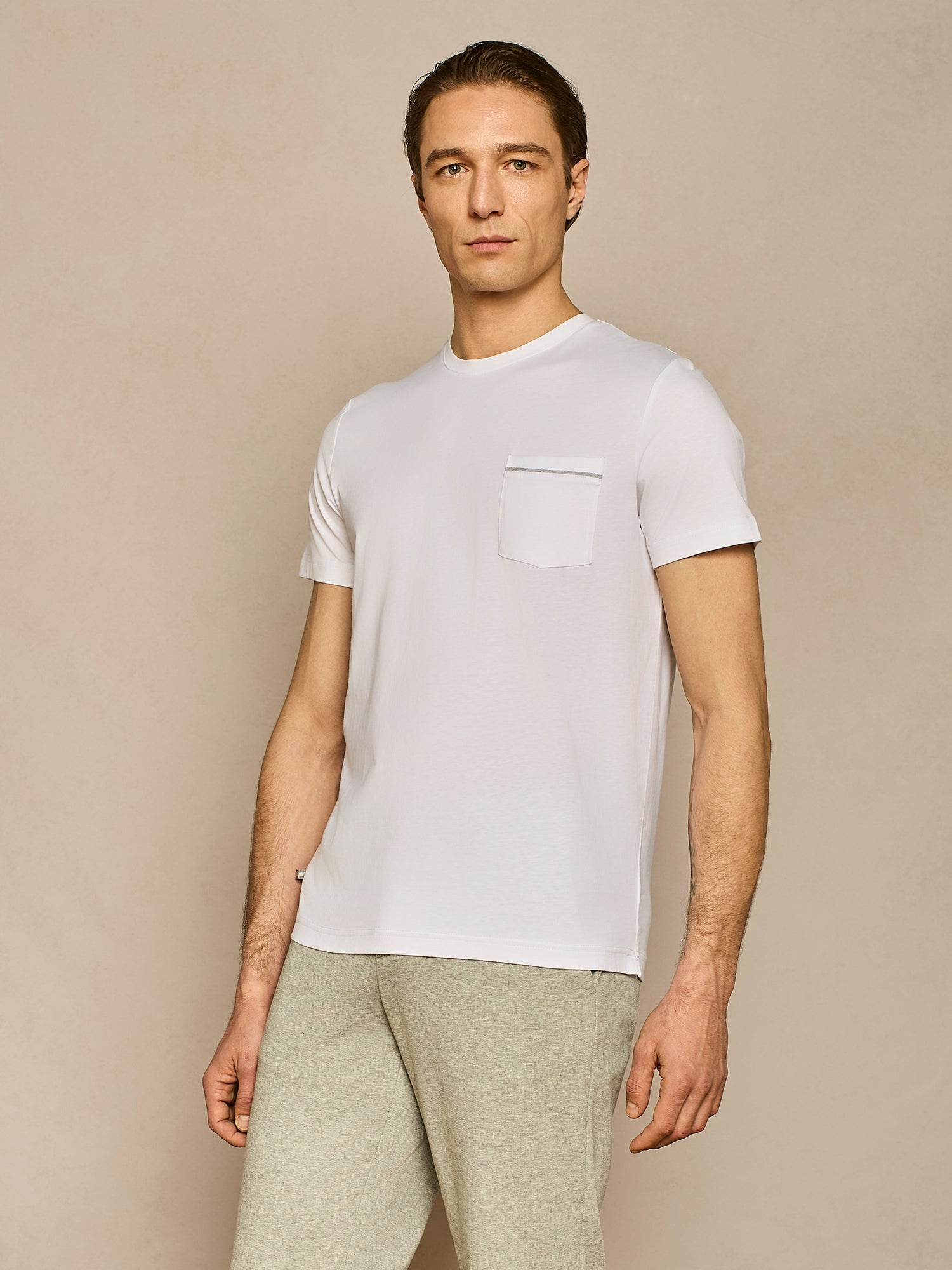 Off-white piping pocket t-shirt